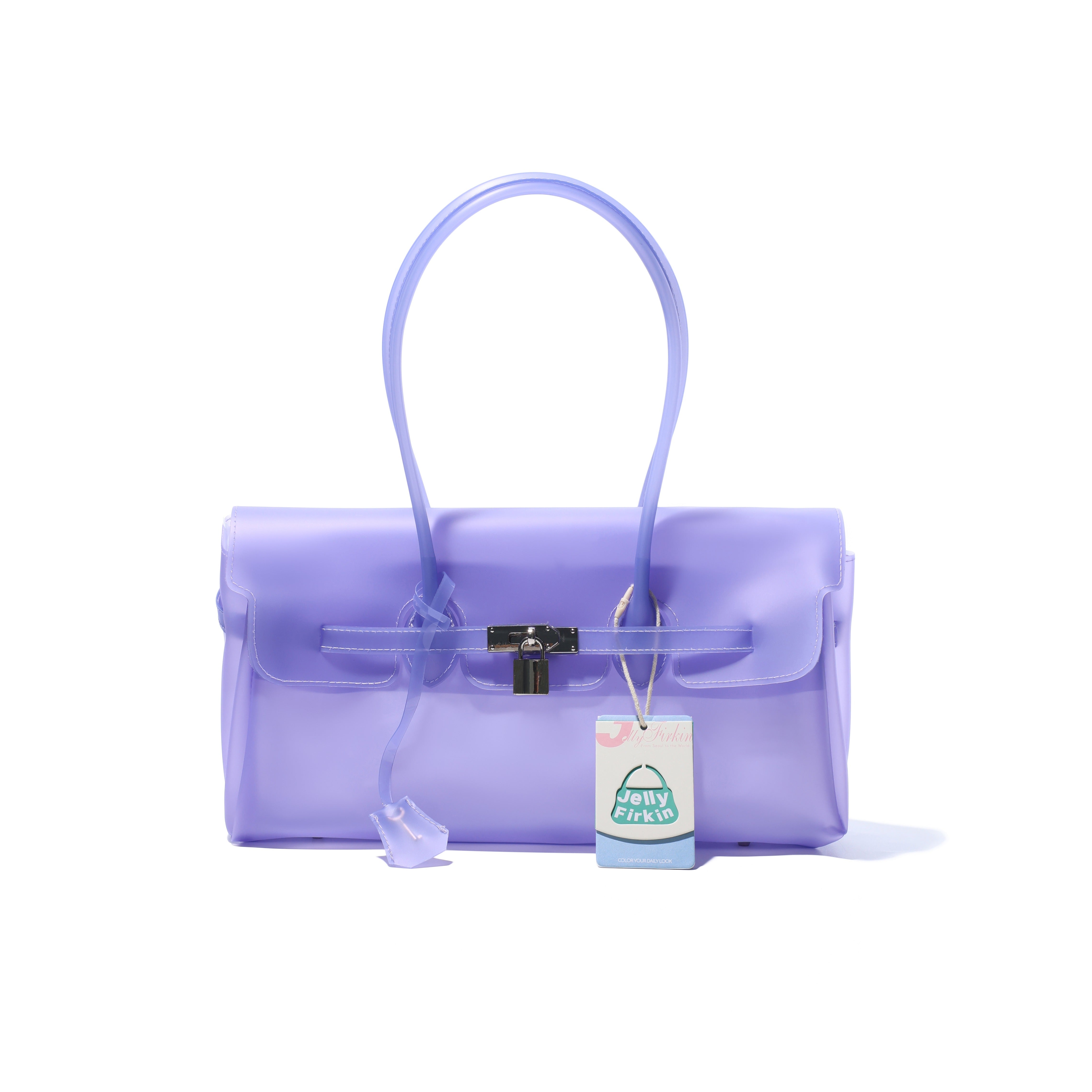 Jelly Firkin Two-Way Bag in Lavender Purple