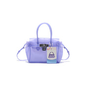 Jelly Firkin Mini Crossbody Bag in Lavender Purple