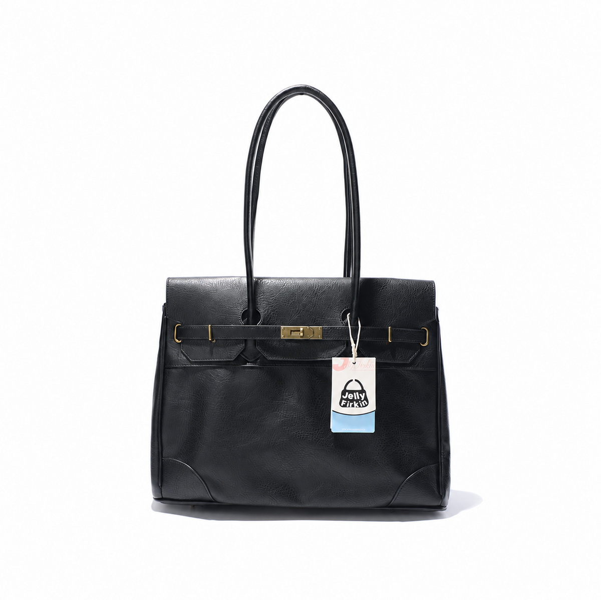 Jelly Firkin Muse Bag in Black (Medium)