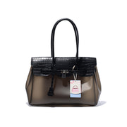 Jelly Firkin Jelly Bag in Black Special Spliced (Medium)