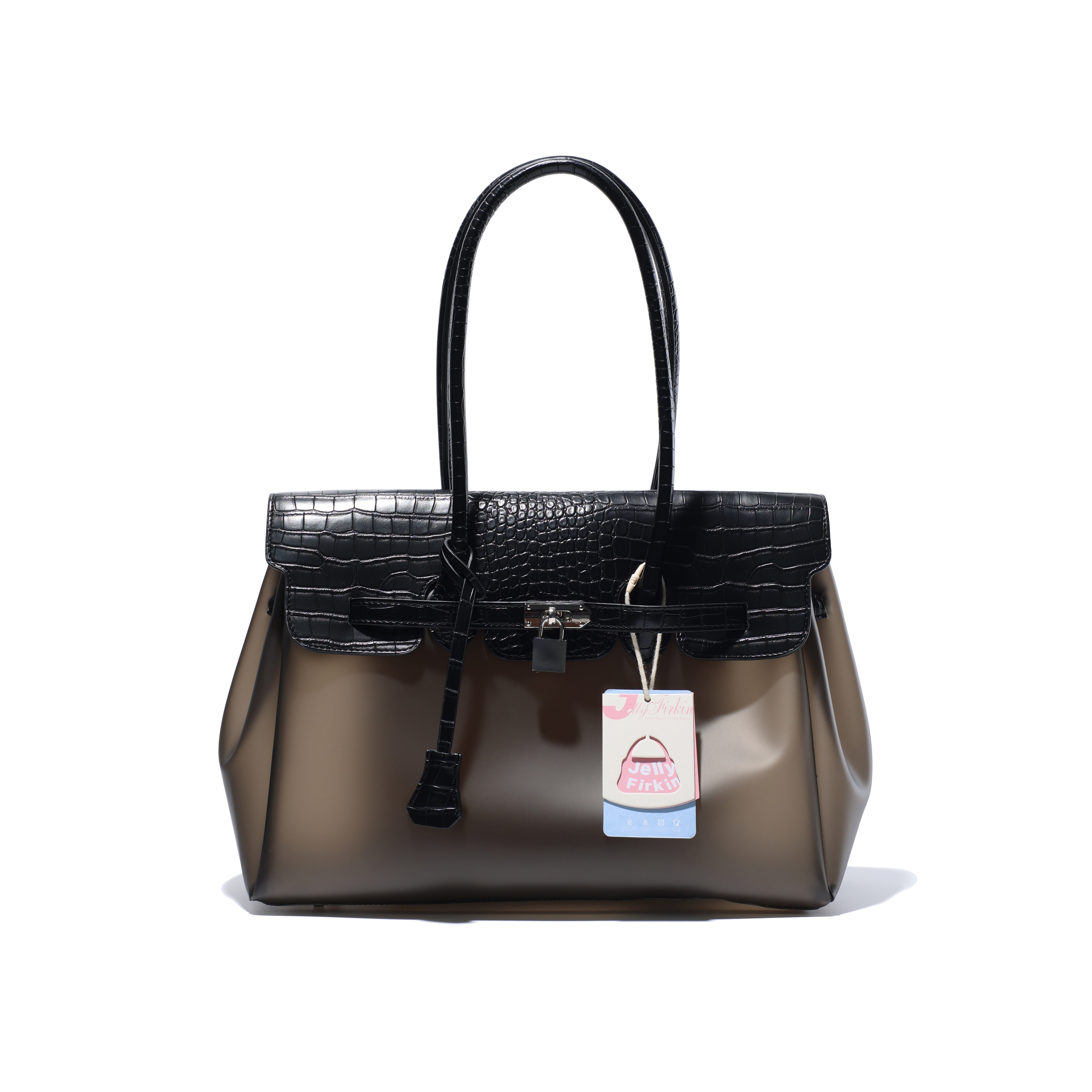 Jelly Firkin Jelly Bag in Black Special Spliced (Medium)