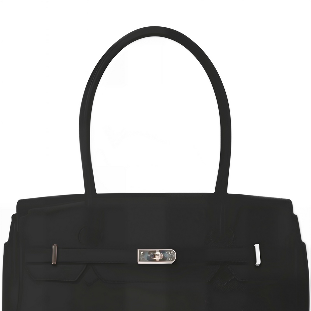Jelly Firkin Two-Way Bag in Black