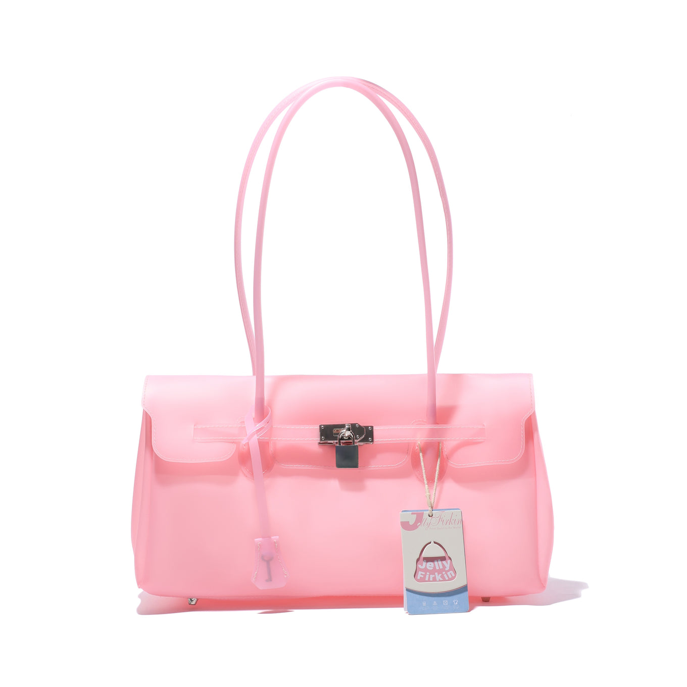 Jelly Firkin Two-Way Bag in Pink