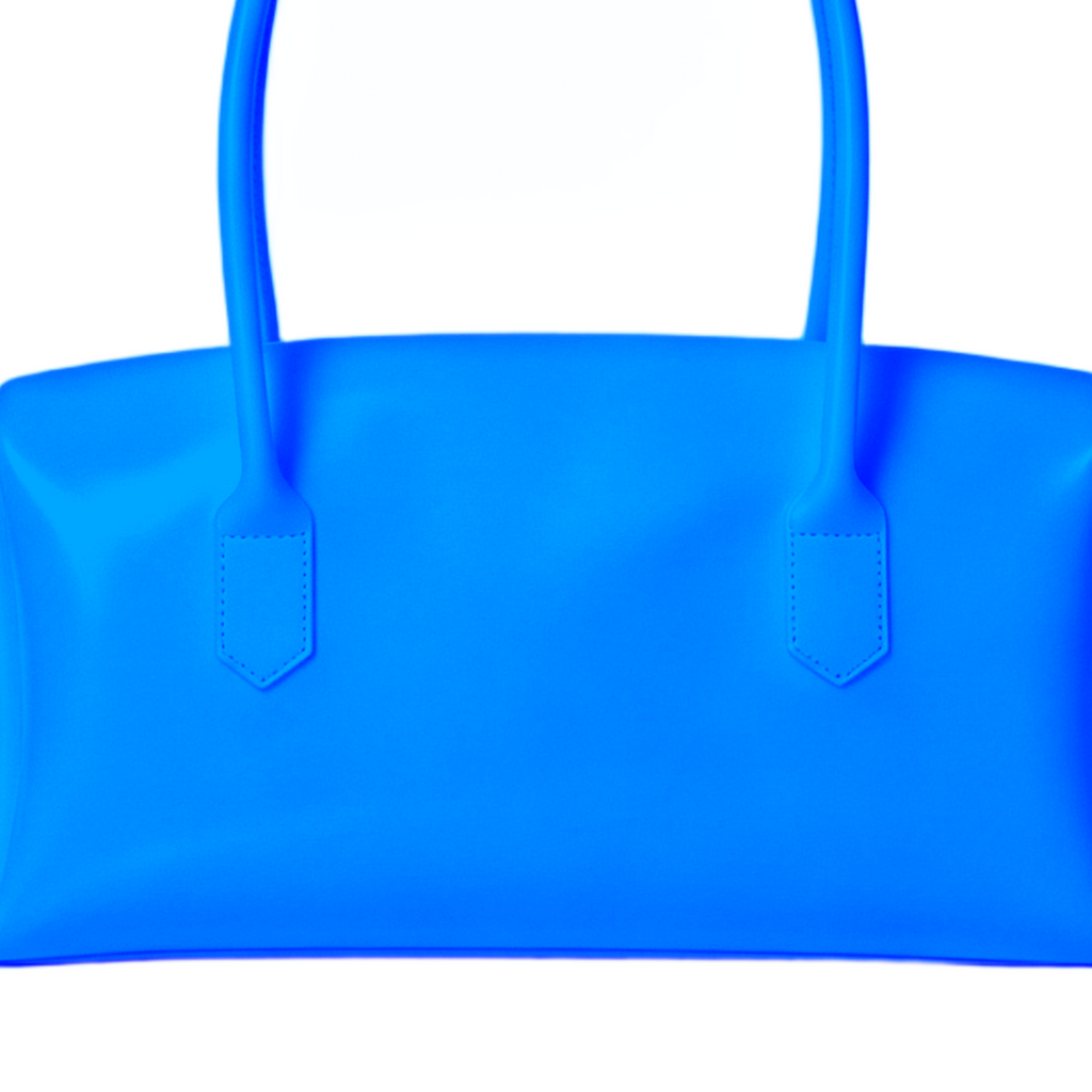 Jelly Firkin Two-Way Bag in Neon Blue