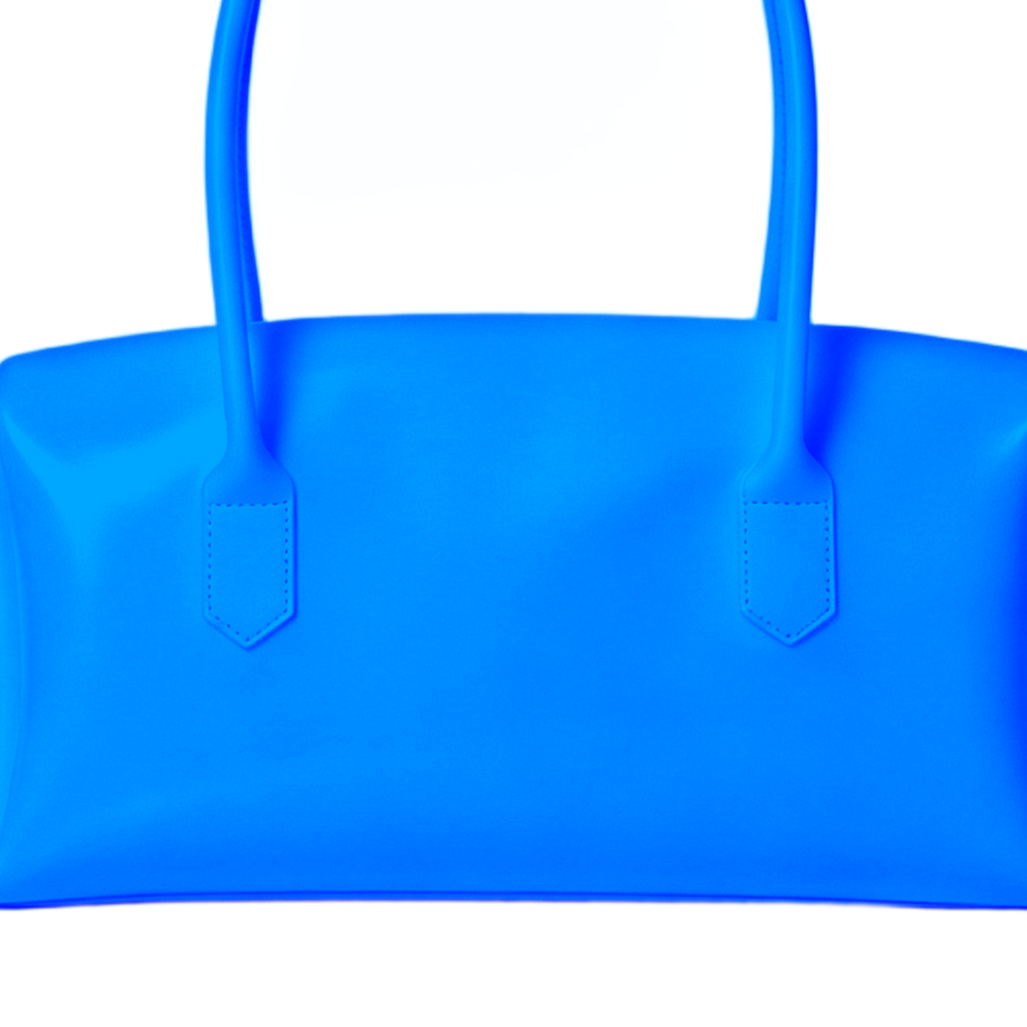 Jelly Firkin Two-Way Bag in Neon Blue
