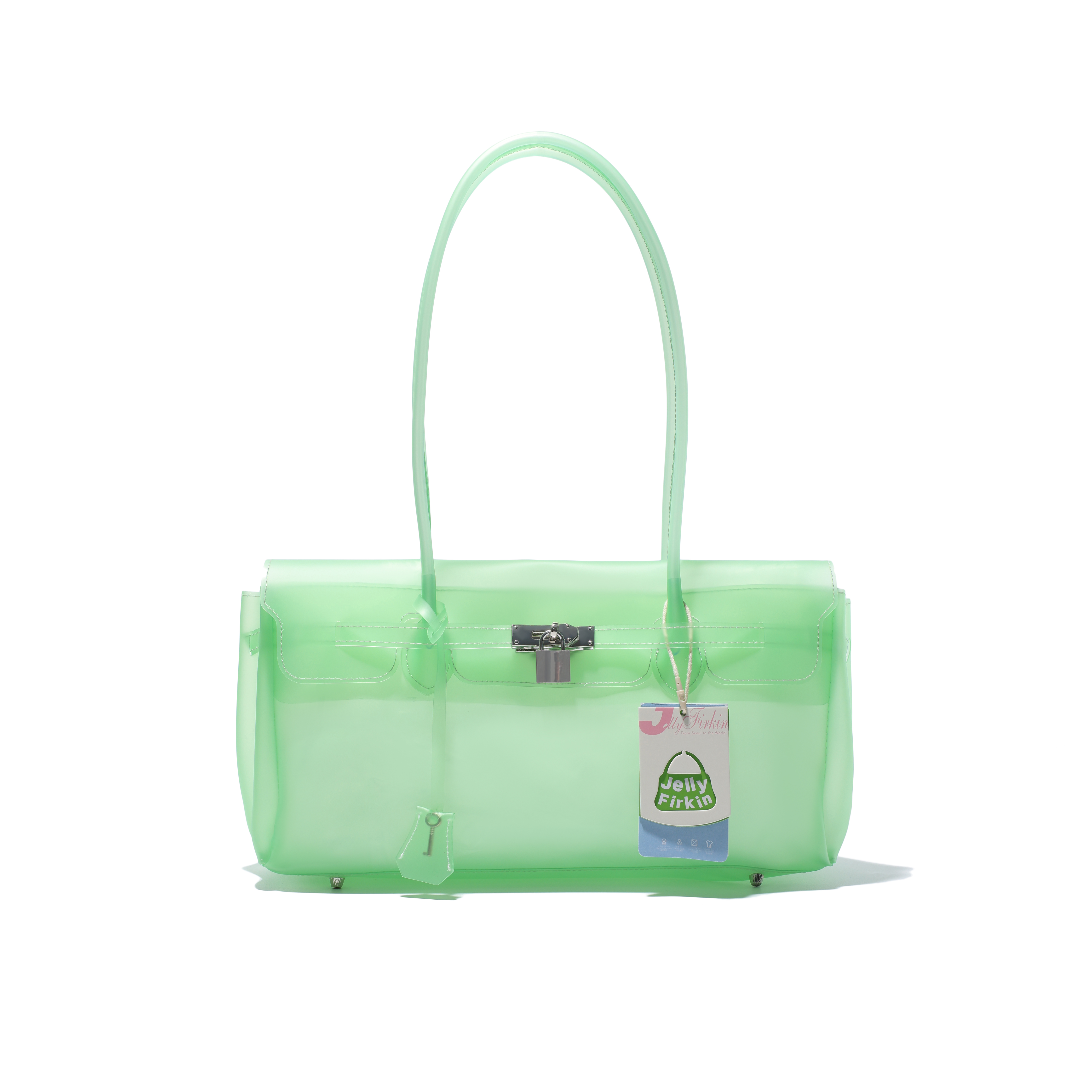 Jelly Firkin Two-Way Bag in Mint