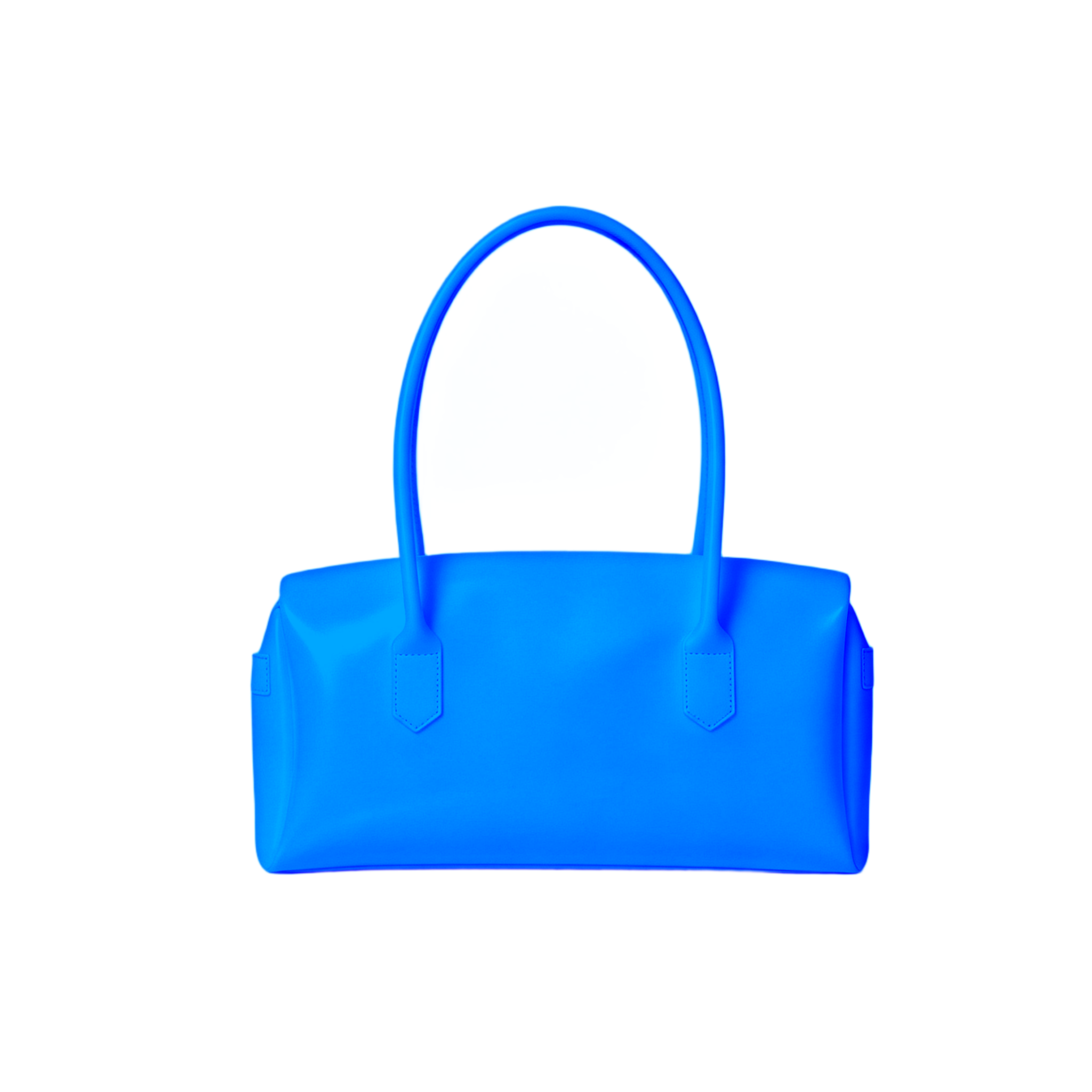 Jelly Firkin Two-Way Bag in Neon Blue