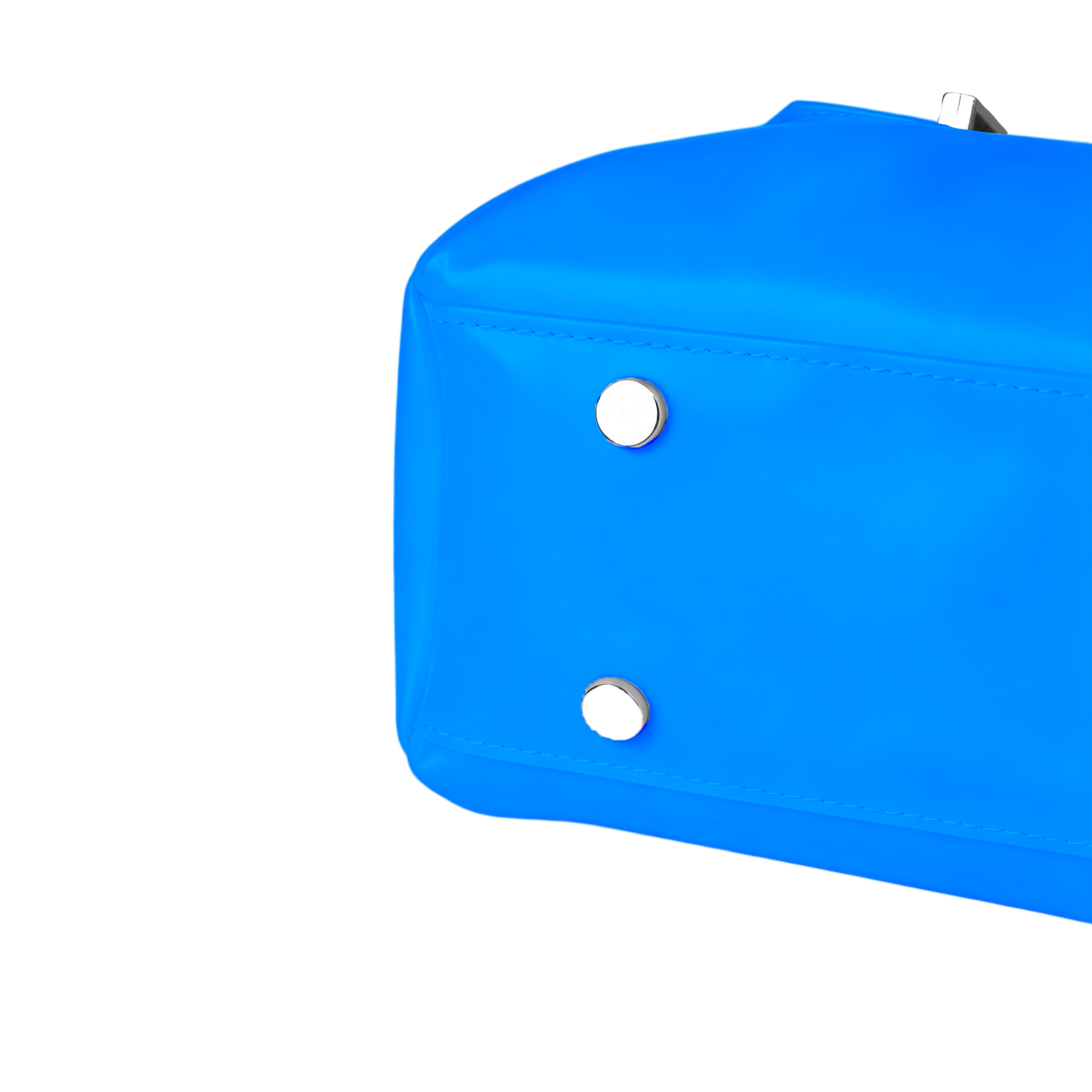 Jelly Firkin Two-Way Bag in Neon Blue