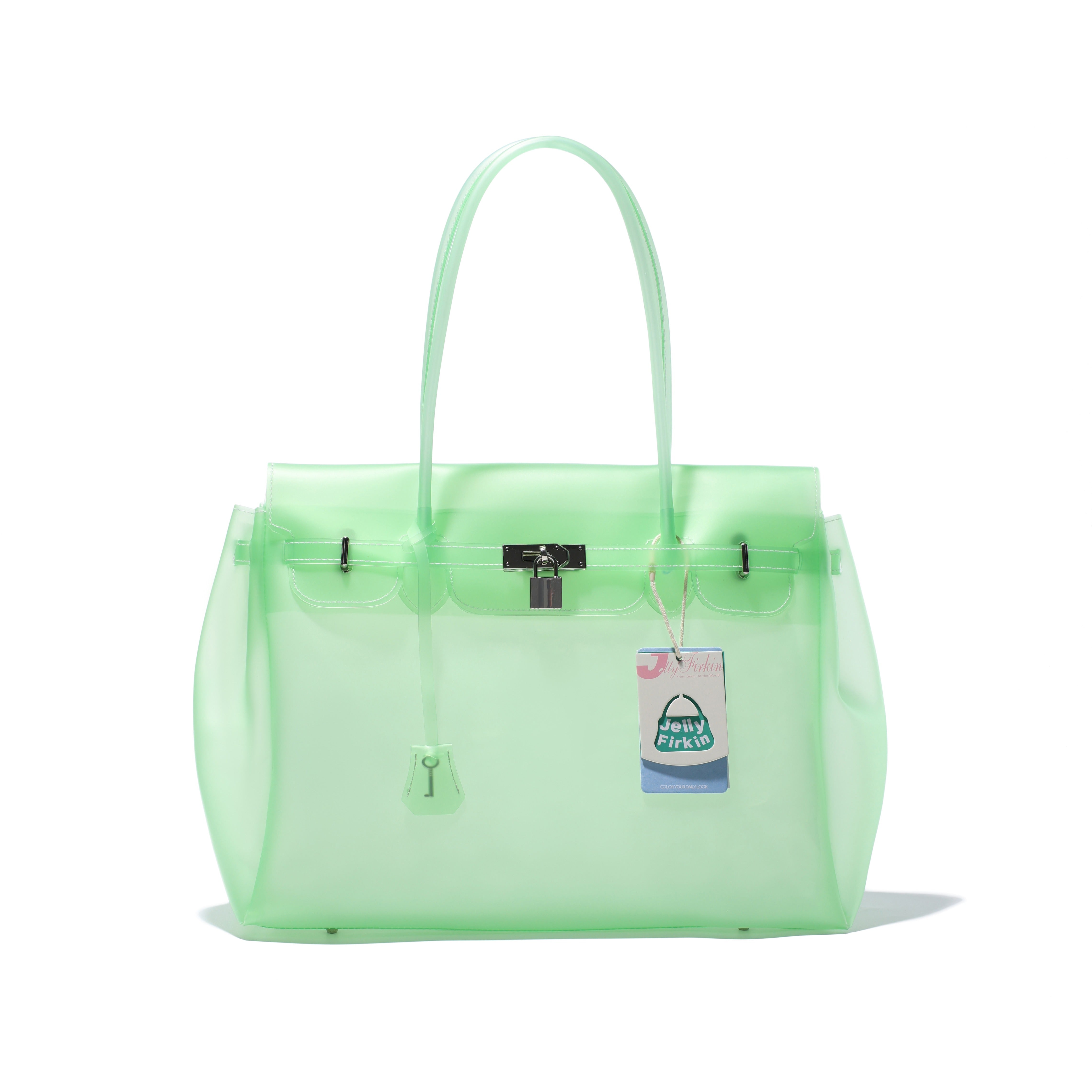 ゼリーバッグ Jelly firkin large bag ミントグリーン ジェリーバッグ