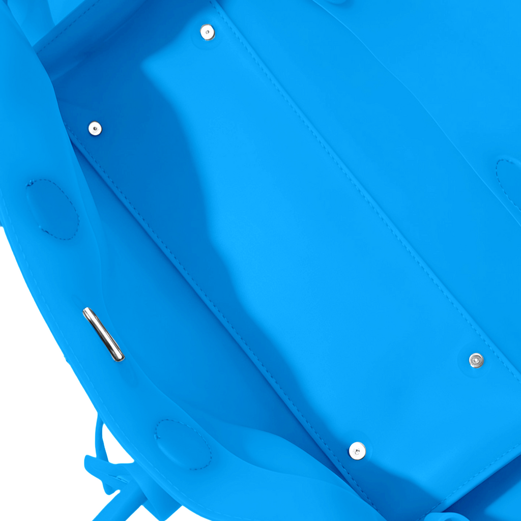 Jelly Firkin Two-Way Bag in Neon Blue