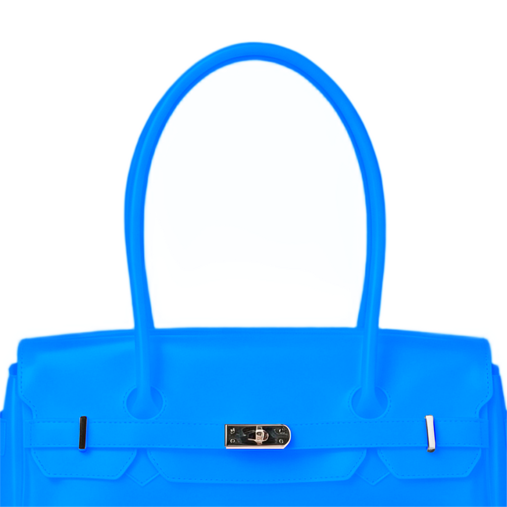 Jelly Firkin Two-Way Bag in Neon Blue