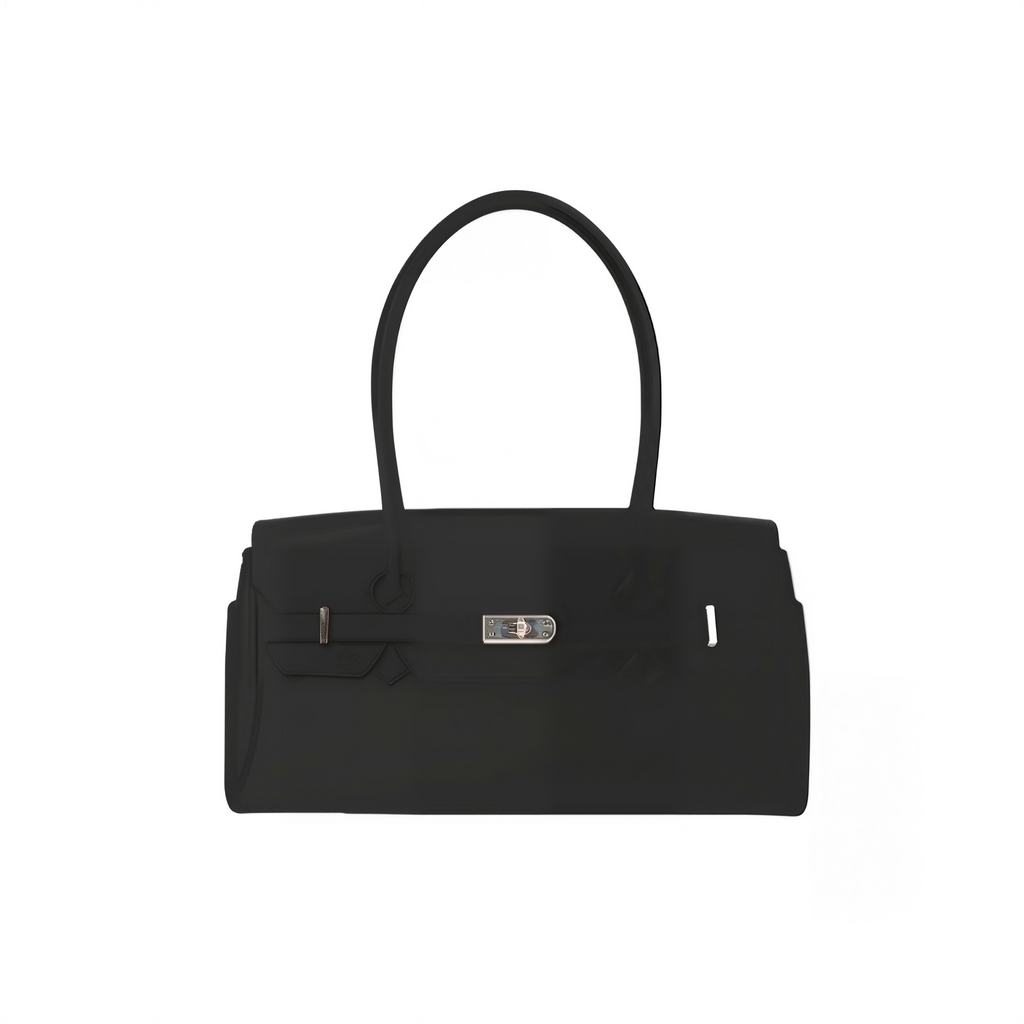 Jelly Firkin Two-Way Bag in Black