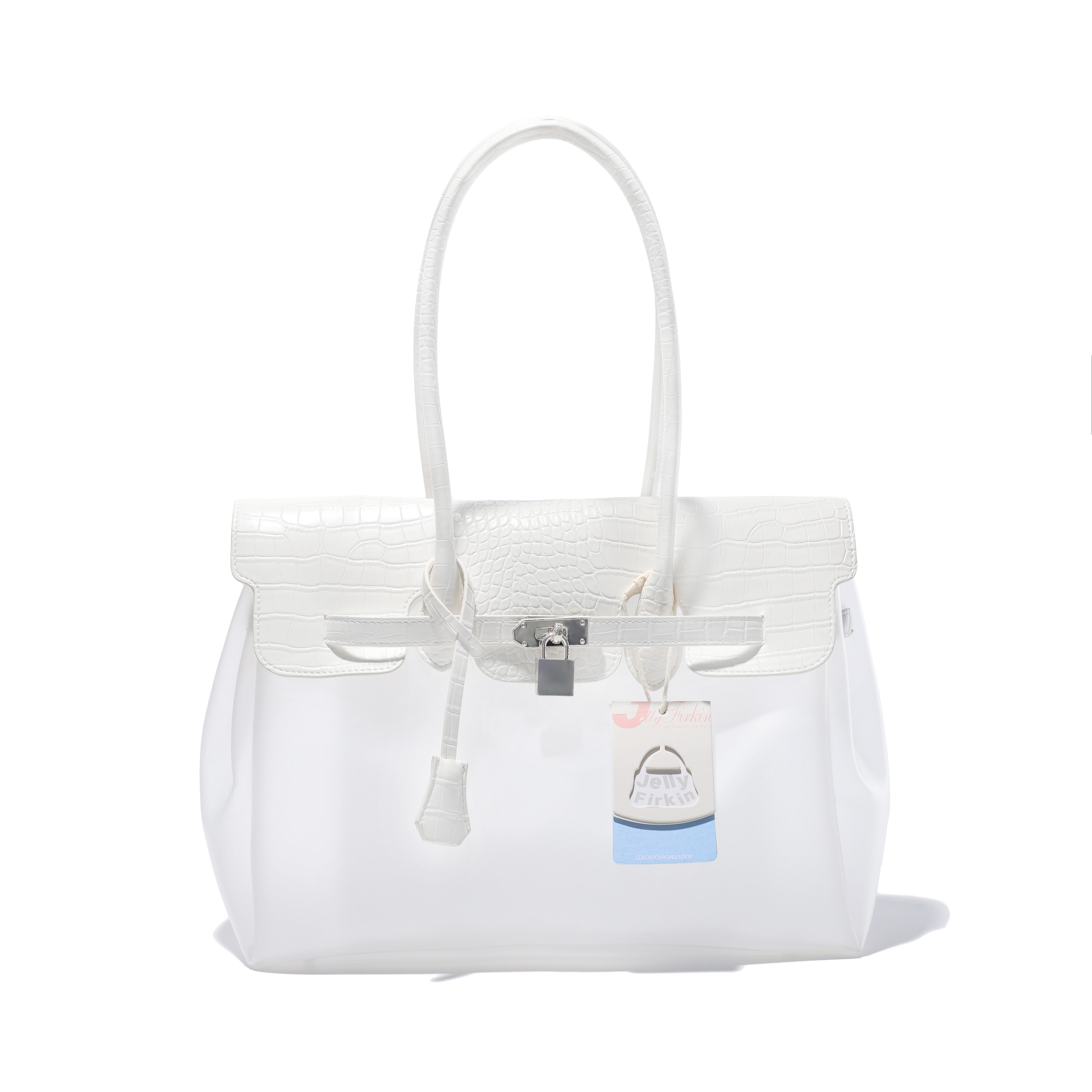Jelly Firkin Jelly Bag in White Special Spliced (Medium)