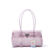 Jelly Firkin Two-Way Bag in Light Purple