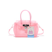 Jelly Firkin Mini Crossbody Bag in Pink