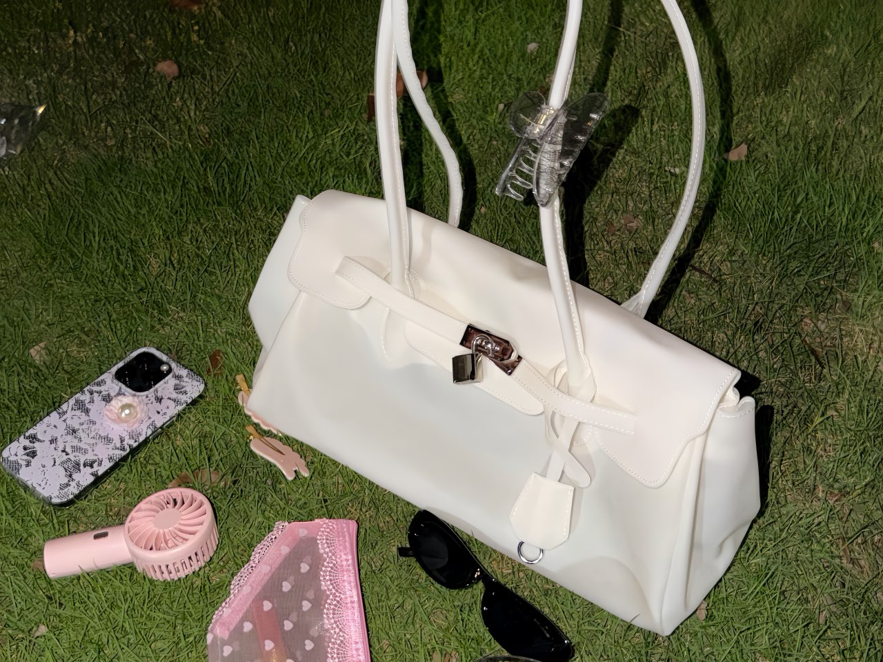 JELLY FIRKIN TWO-WAY BAG IN MINT | Jelly Firkin Official Store