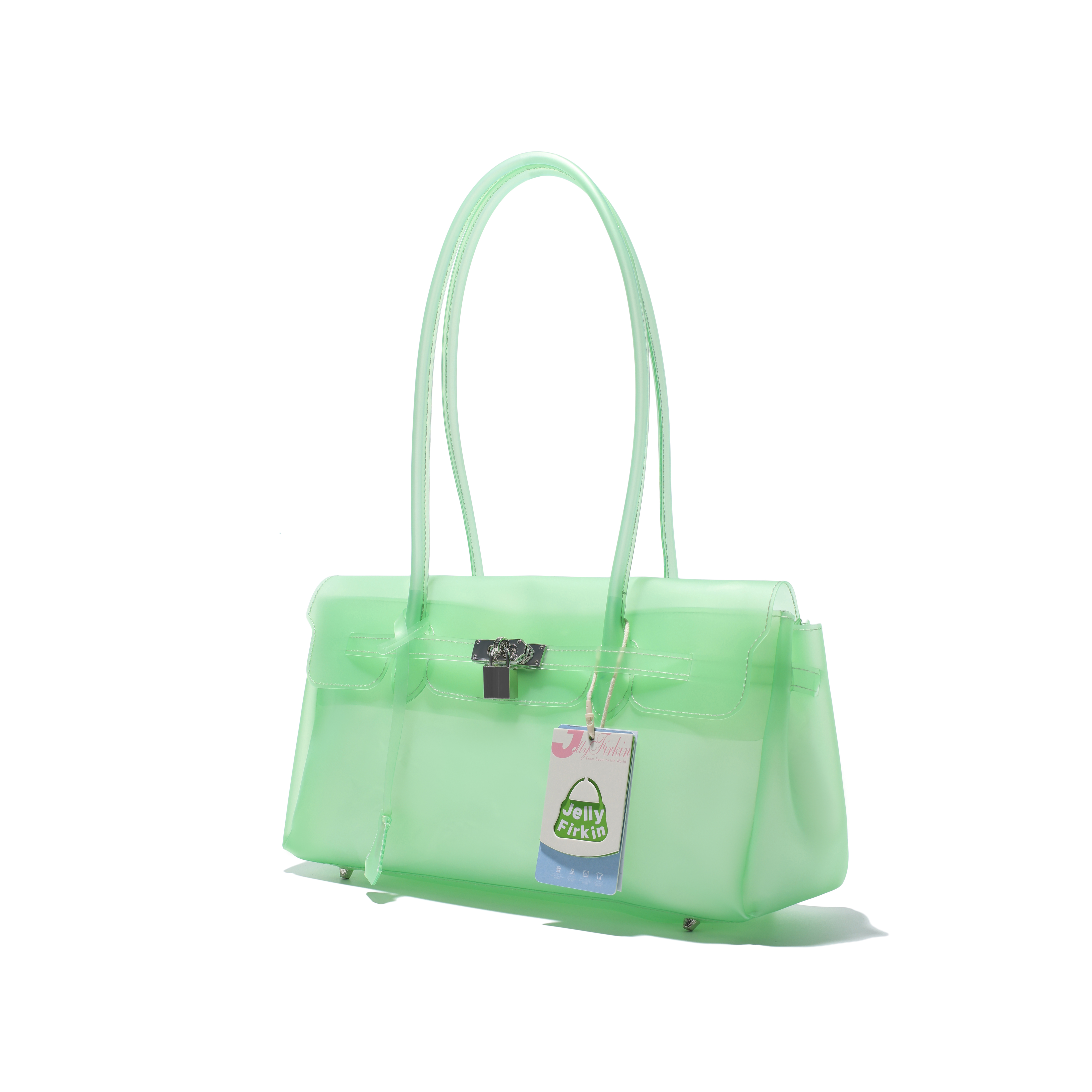 Jelly Firkin Two-Way Bag in Mint