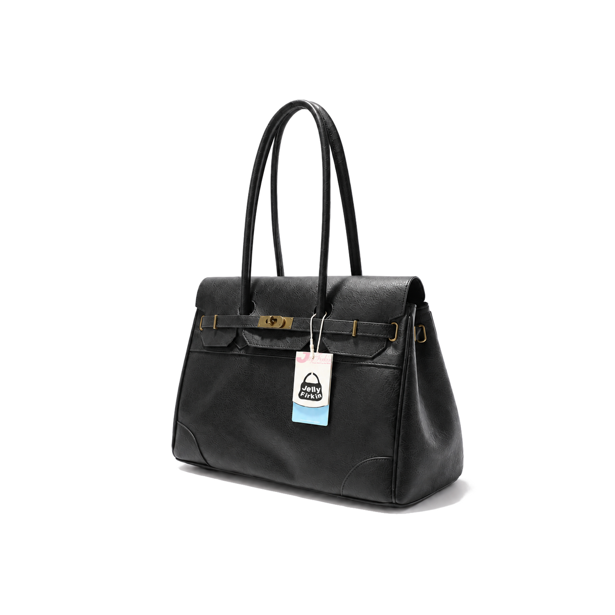 Jelly Firkin Muse Bag in Black (Medium)