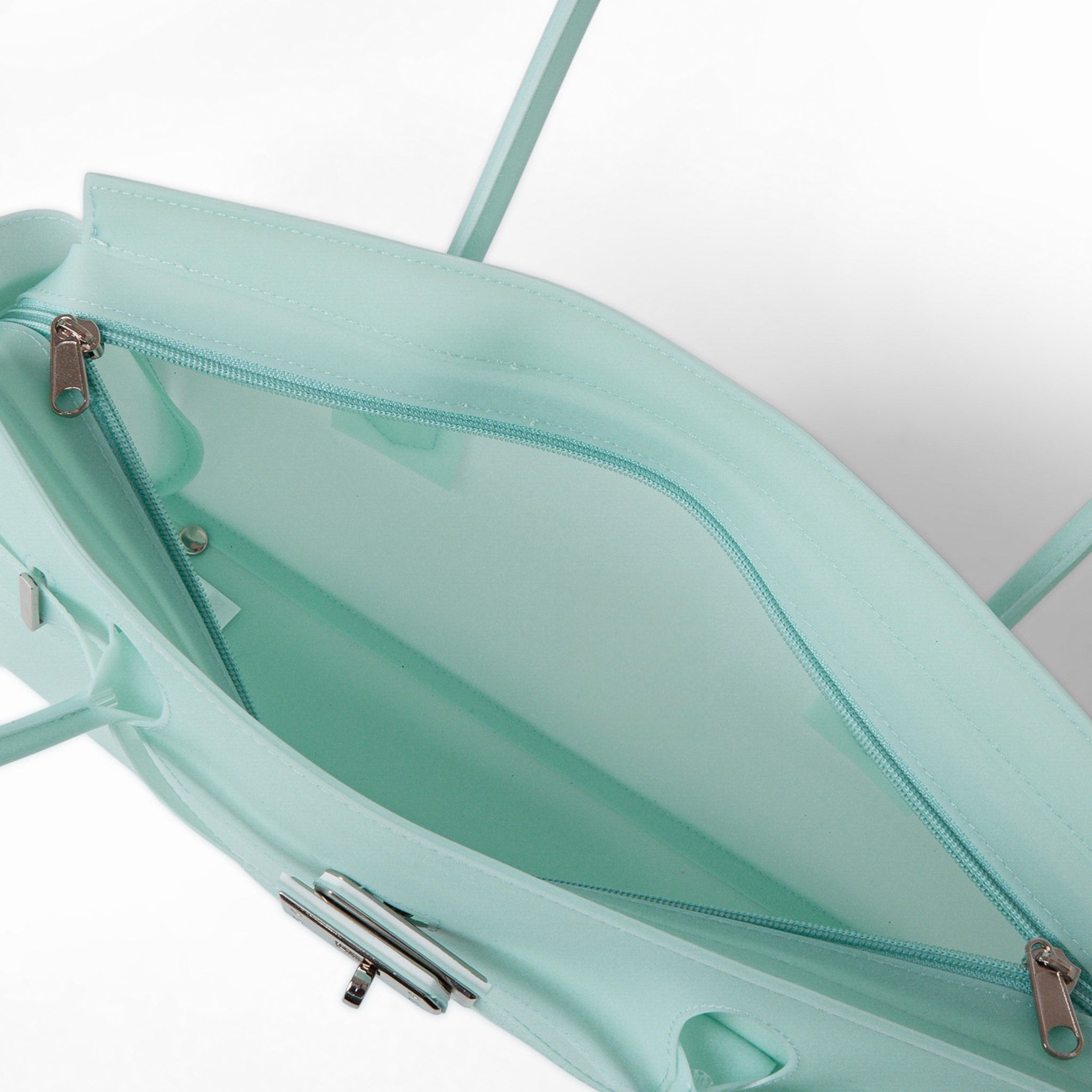 JELLY FIRKIN TWO-WAY BAG IN ICE BLUE | Jelly Firkin Official Store