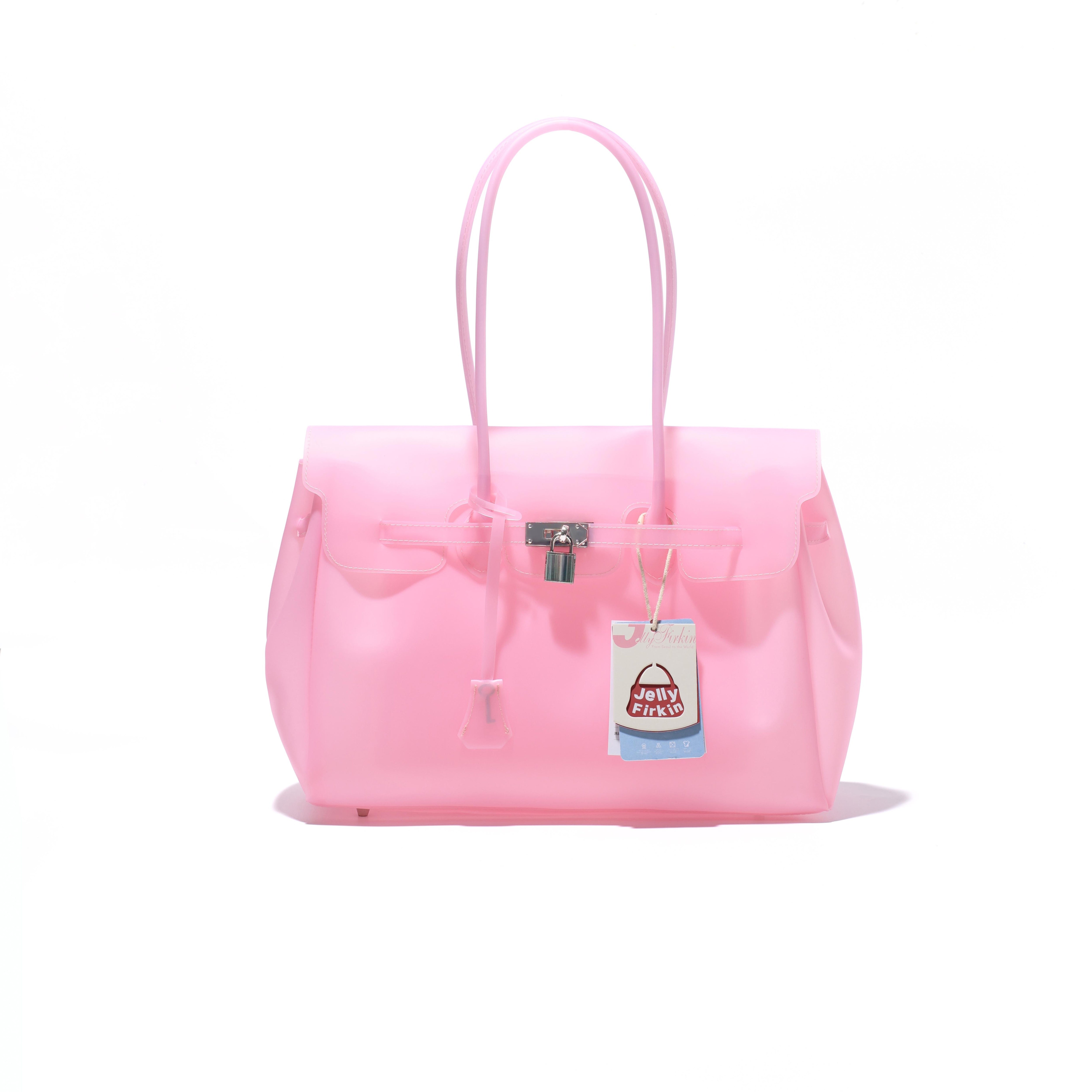 Jelly Firkin Jelly Bag in Light Pink (Medium)