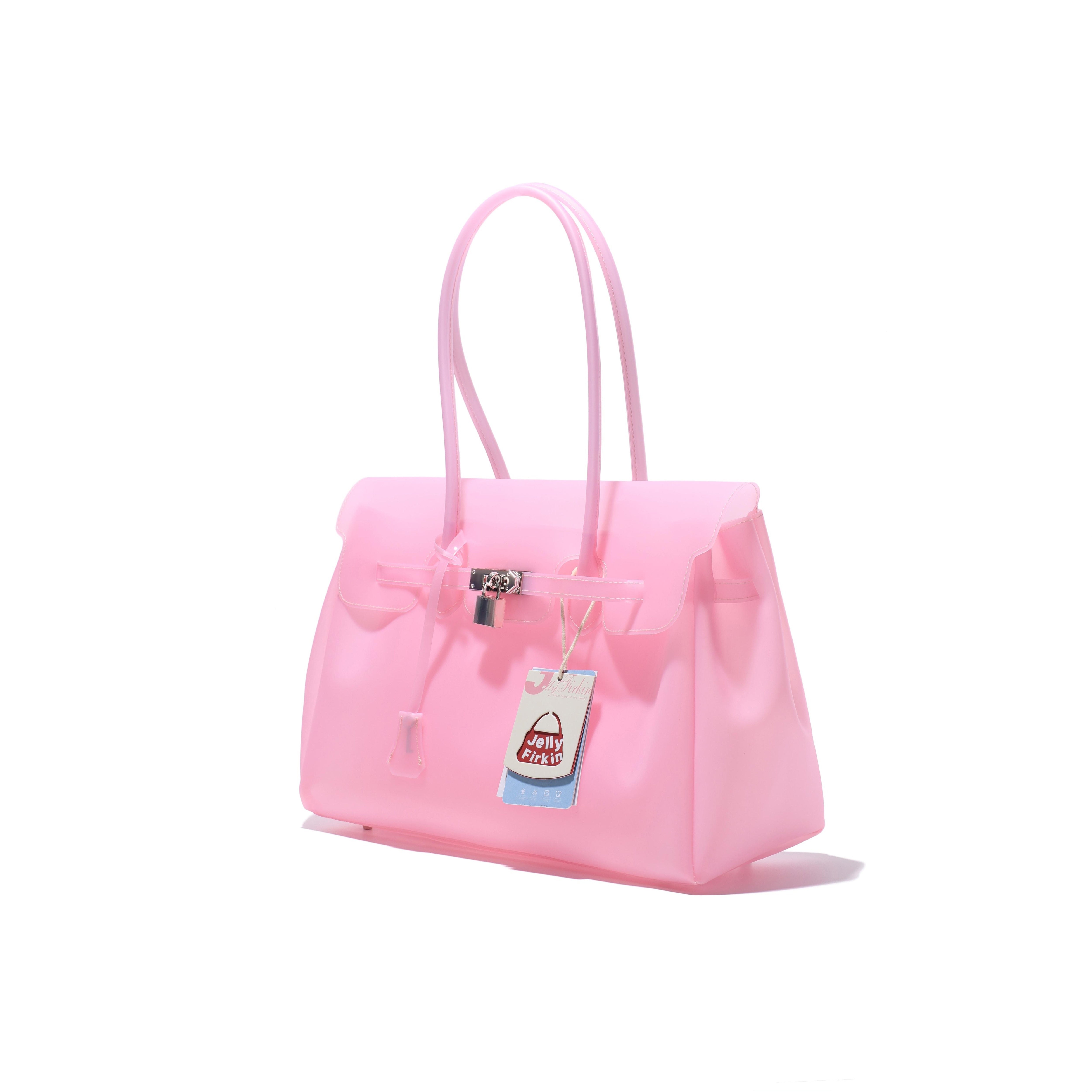 Jelly Firkin Jelly Bag in Light Pink (Medium)