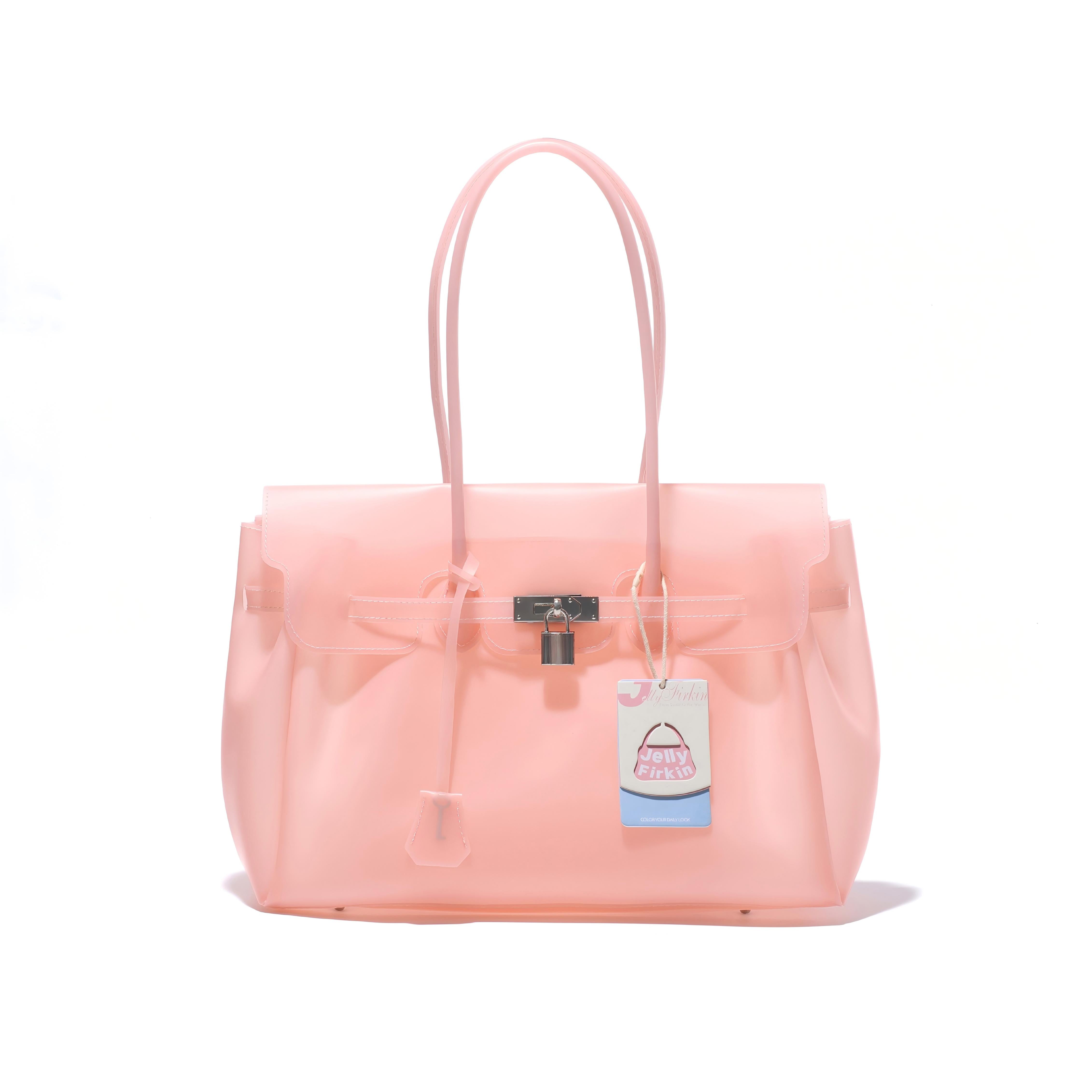 Jelly Firkin Jelly Bag in Blush Pink (Medium)