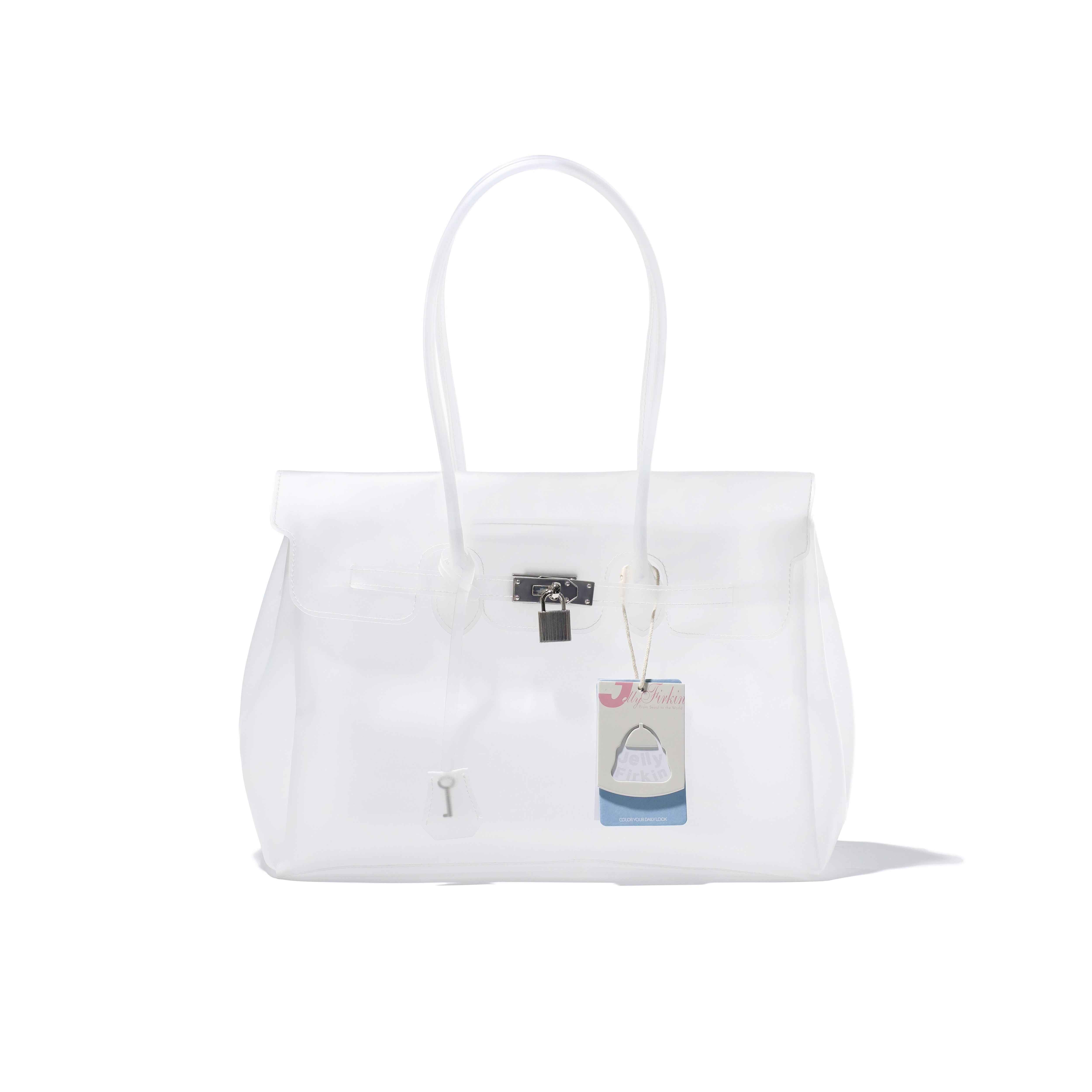 Jelly Firkin Jelly Bag in White (Medium)