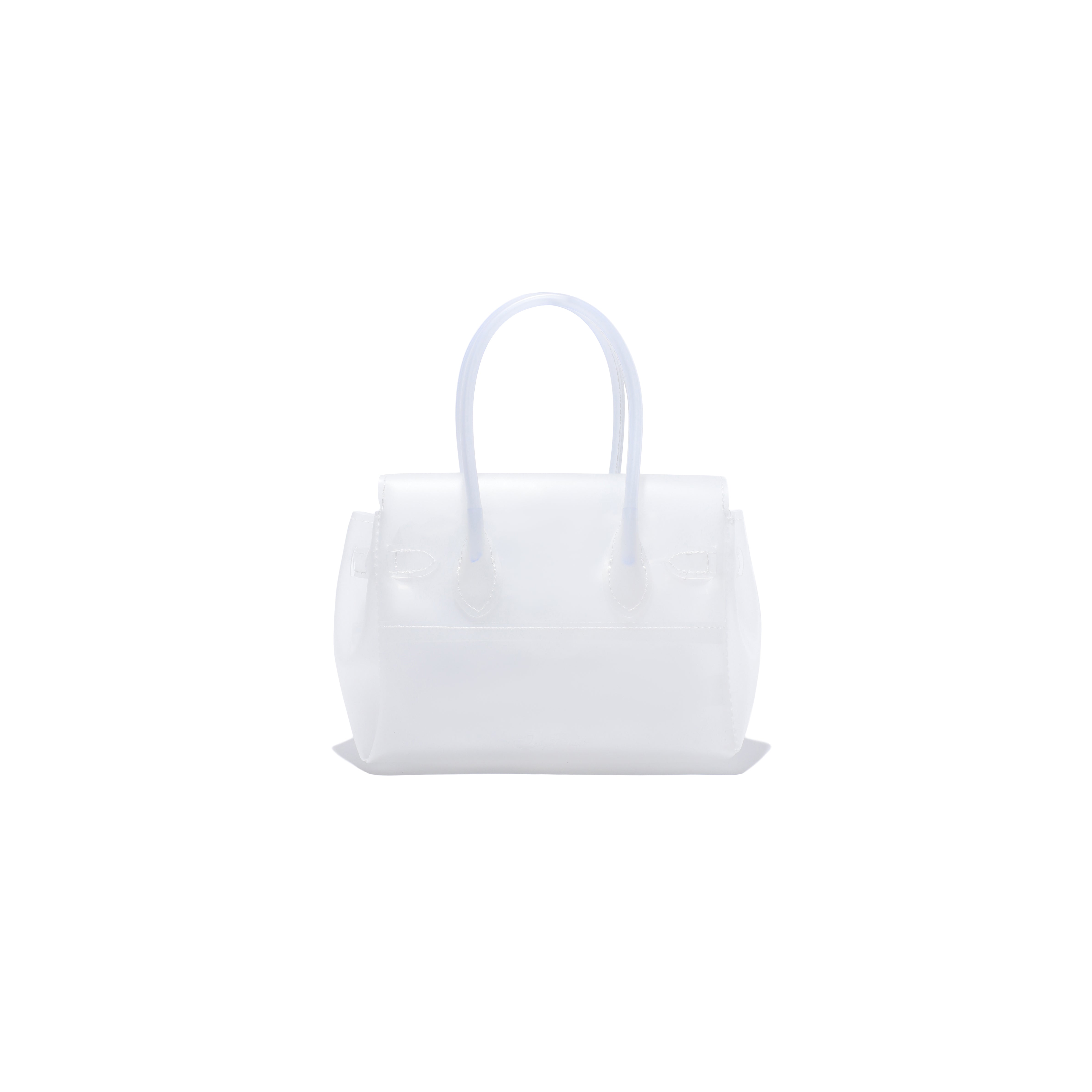 Jelly Firkin Mini Crossbody Bag in Crystal Clear