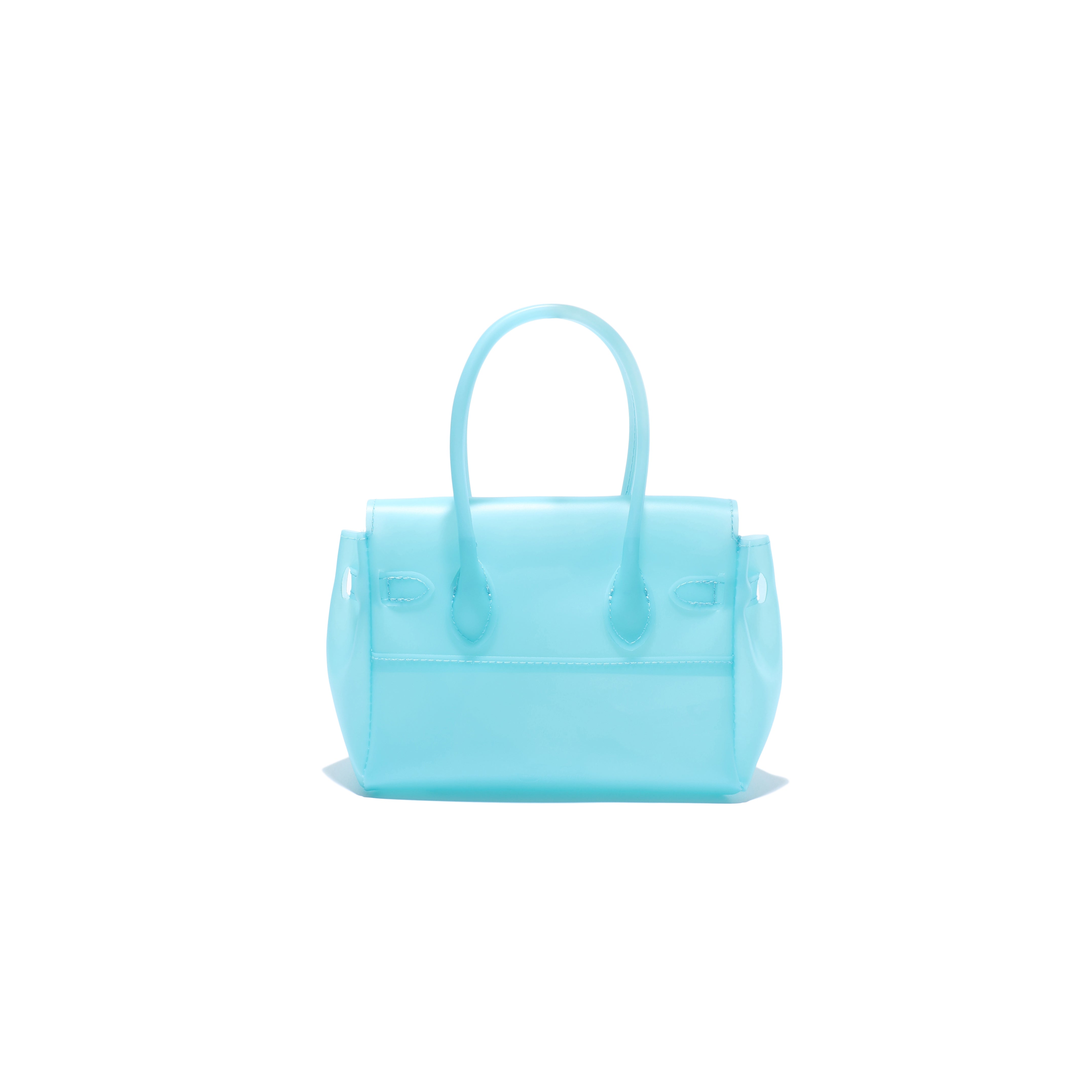 Jelly Firkin Mini Crossbody Bag in Ice Blue
