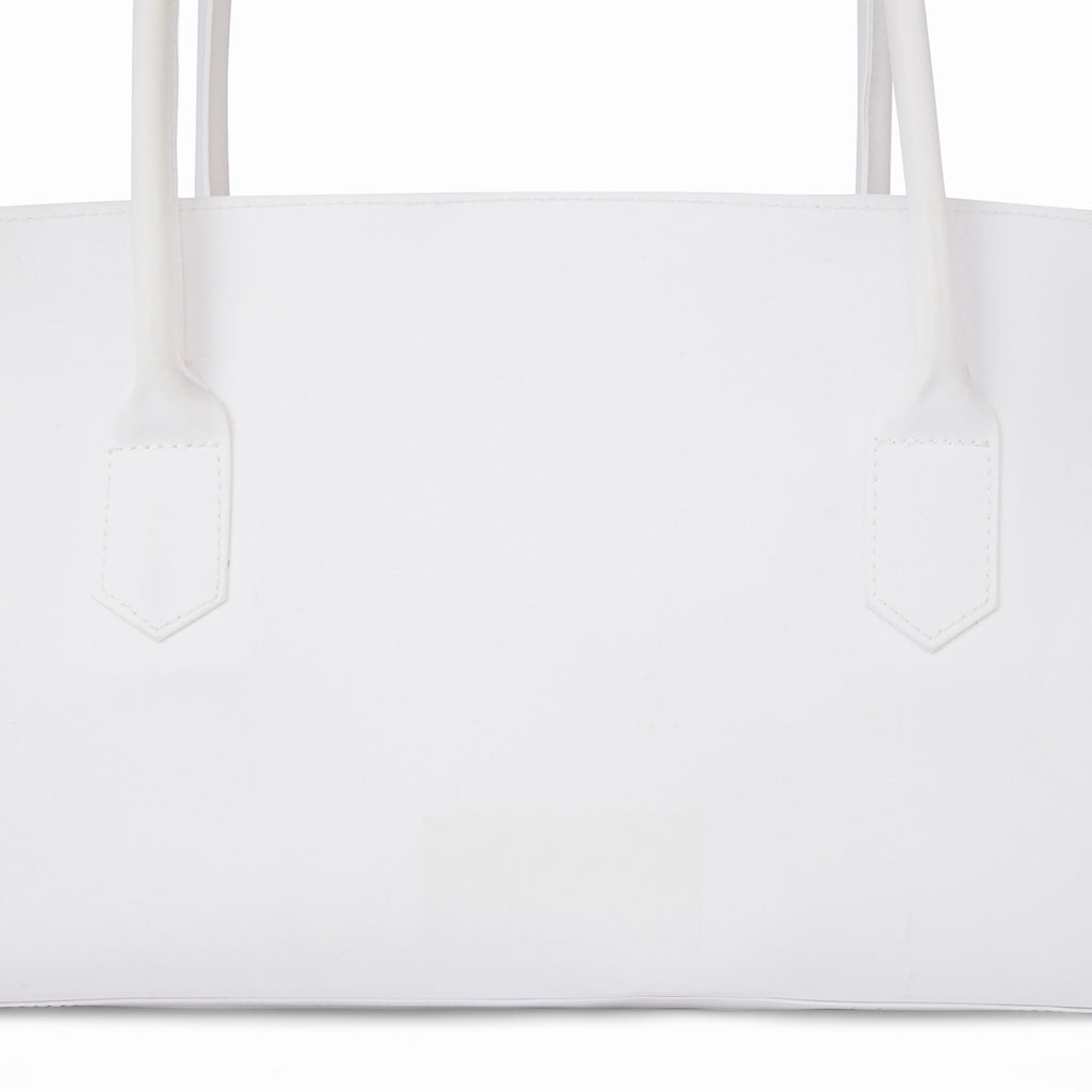 JELLY FIRKIN TWO-WAY BAG IN WHITE