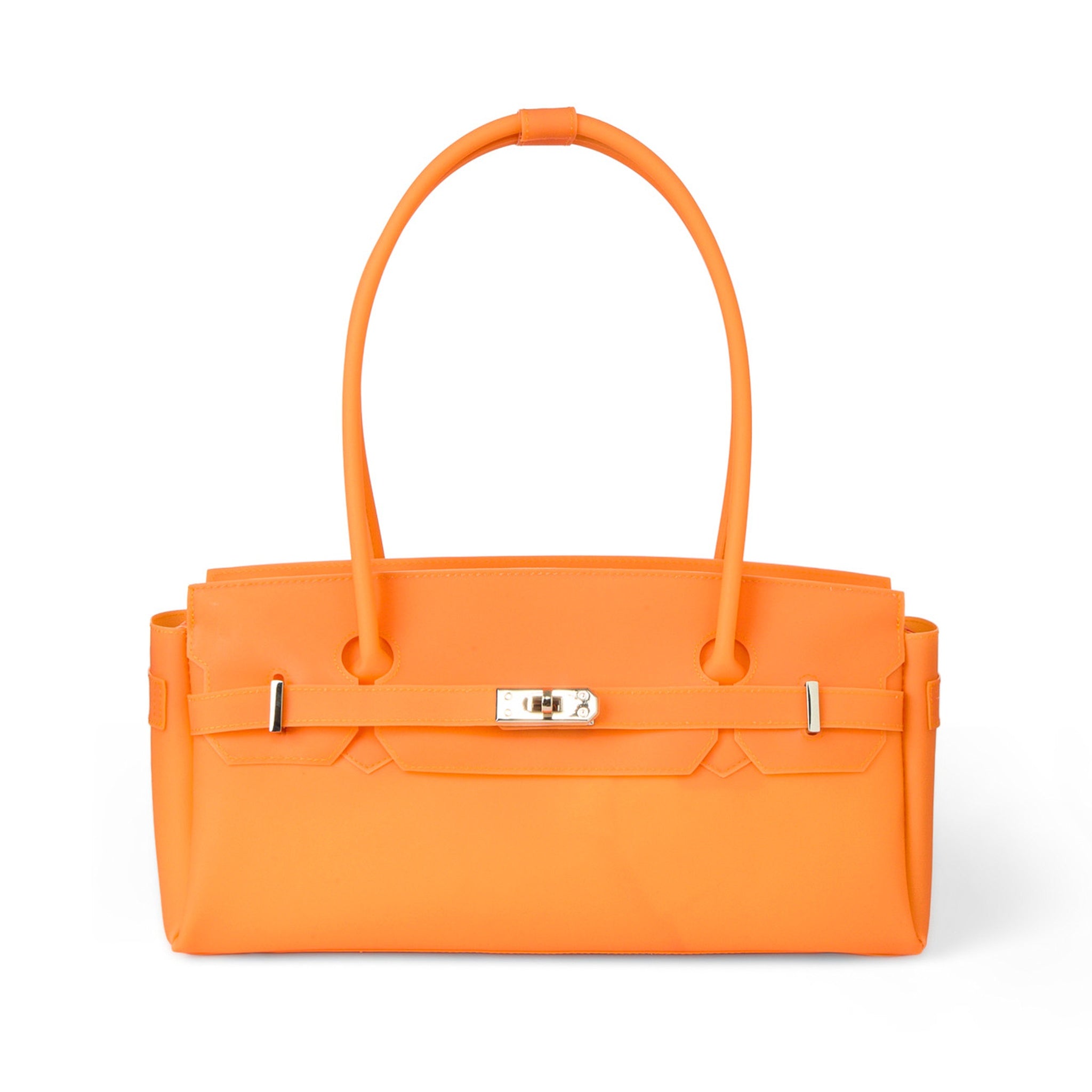 JELLY FIRKIN TWO-WAY BAG IN ORANGE