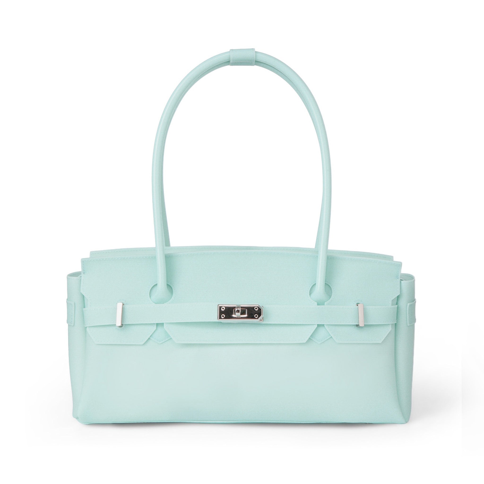 JELLY FIRKIN TWO-WAY BAG IN ICE BLUE
