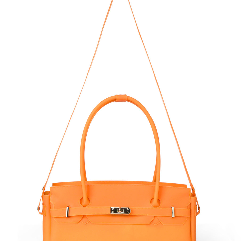 JELLY FIRKIN TWO-WAY BAG IN ORANGE