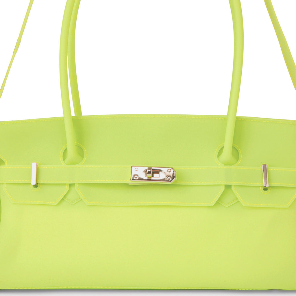 JELLY FIRKIN TWO-WAY BAG IN LIGHT YELLOW