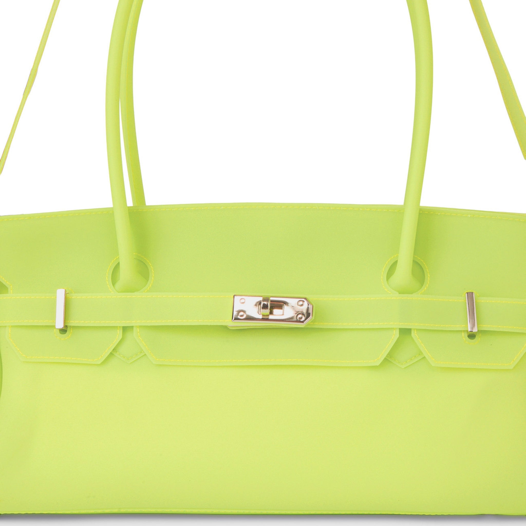 JELLY FIRKIN TWO-WAY BAG IN LIGHT YELLOW