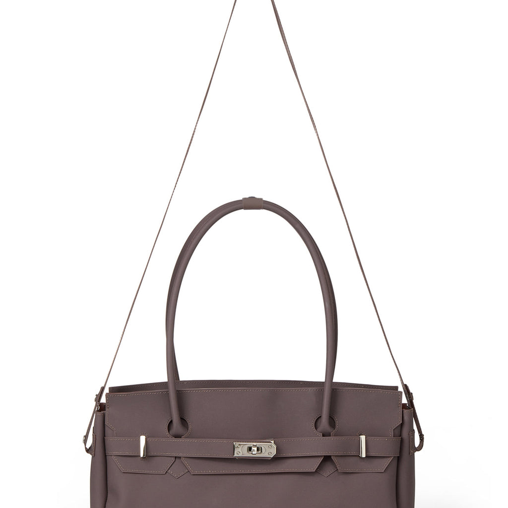 JELLY FIRKIN TWO-WAY BAG IN BROWN