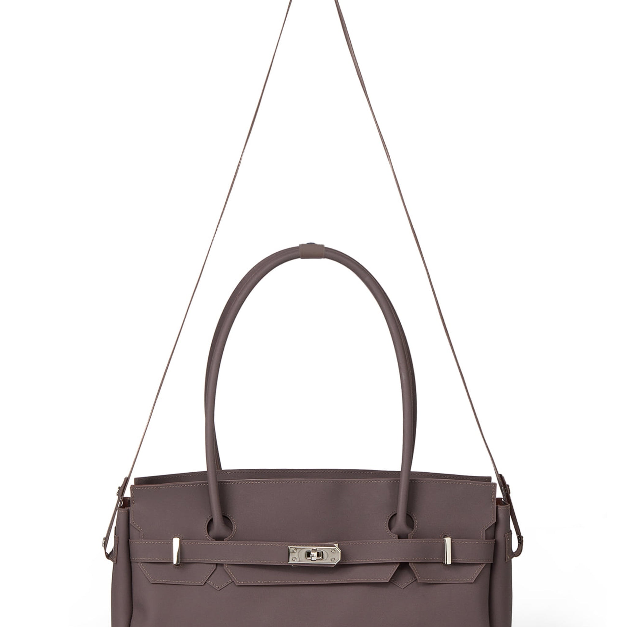 JELLY FIRKIN TWO-WAY BAG IN BROWN