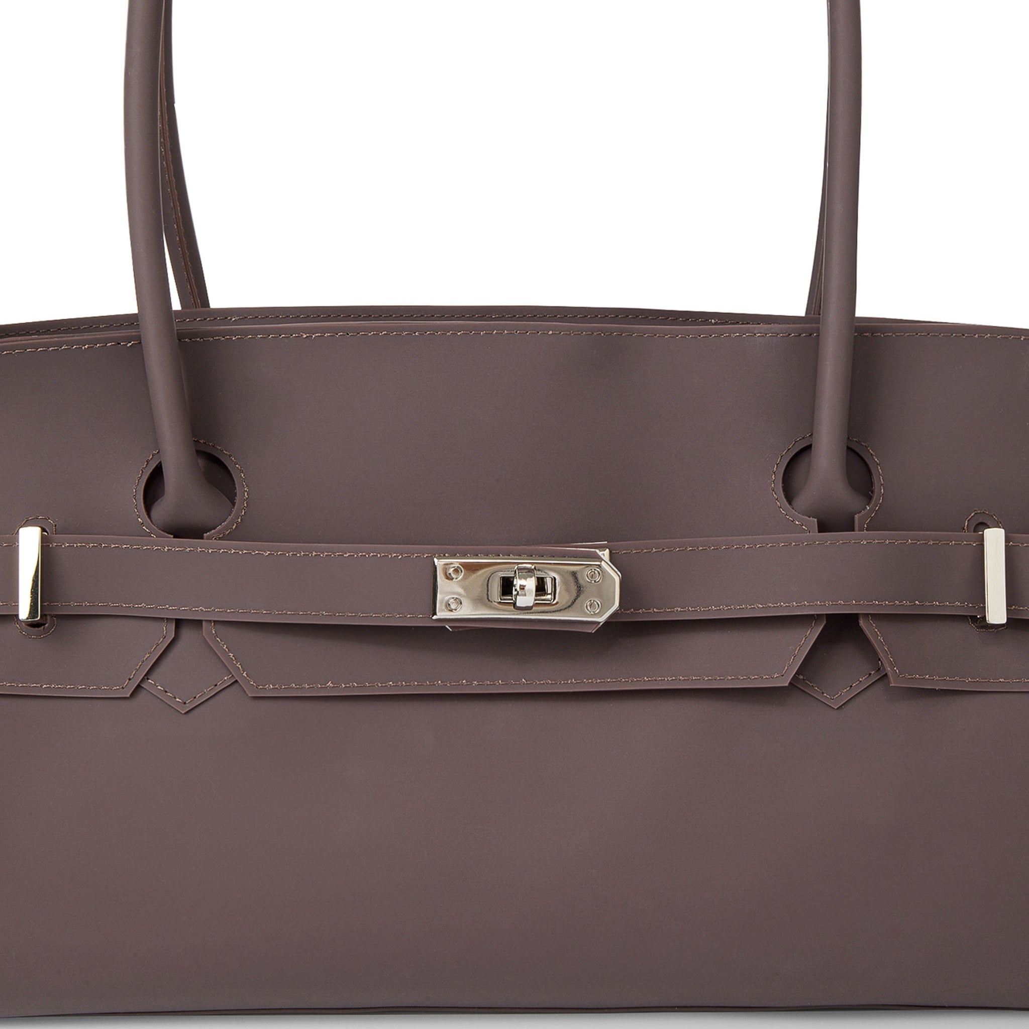 JELLY FIRKIN TWO-WAY BAG IN BROWN