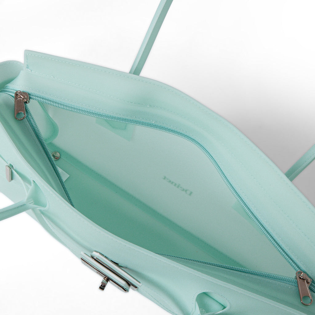 JELLY FIRKIN TWO-WAY BAG IN ICE BLUE