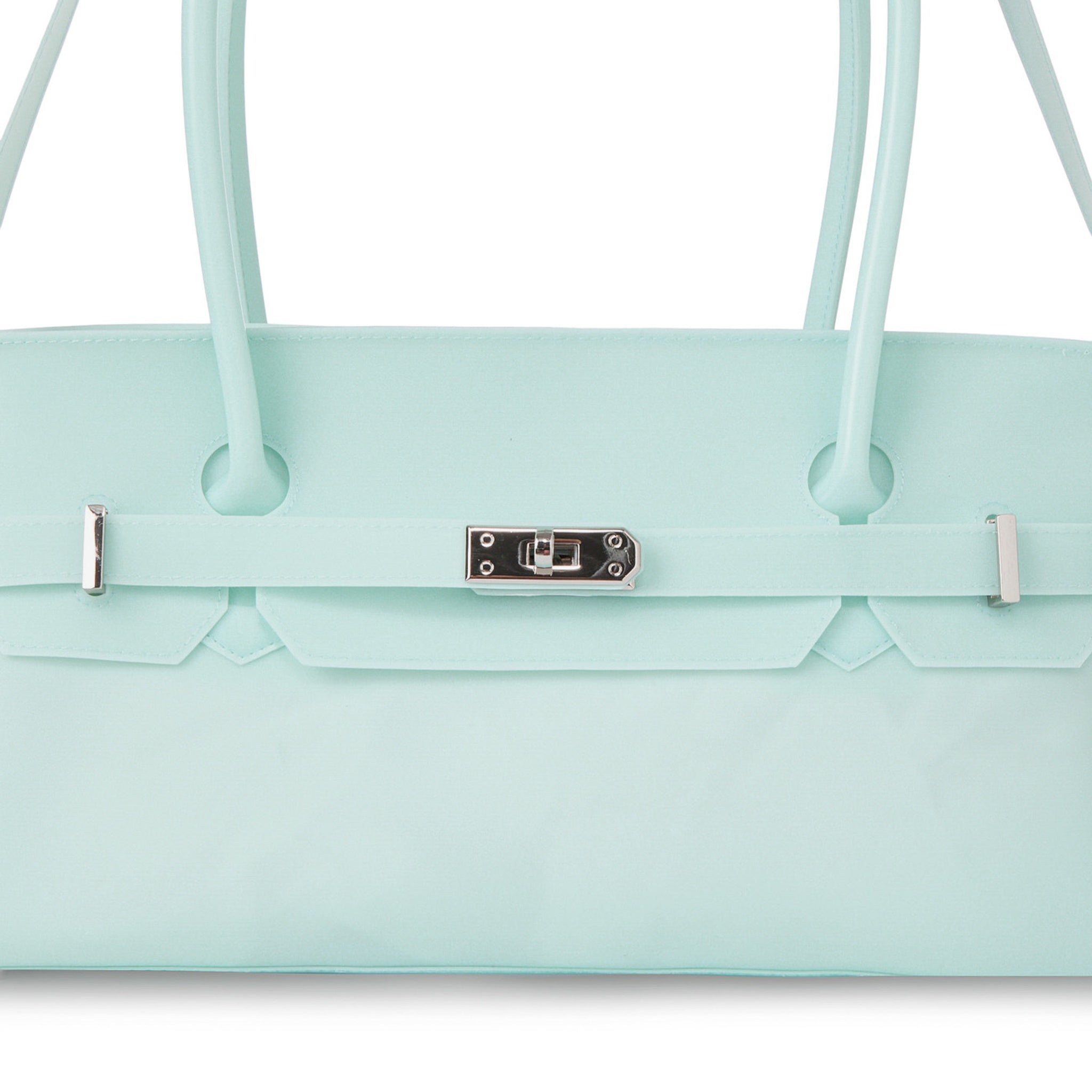 JELLY FIRKIN TWO-WAY BAG IN ICE BLUE