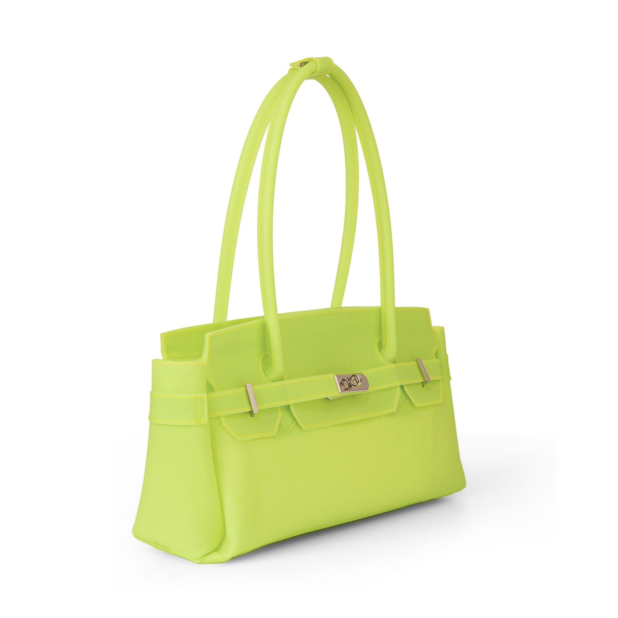 JELLY FIRKIN TWO-WAY BAG IN LIGHT YELLOW