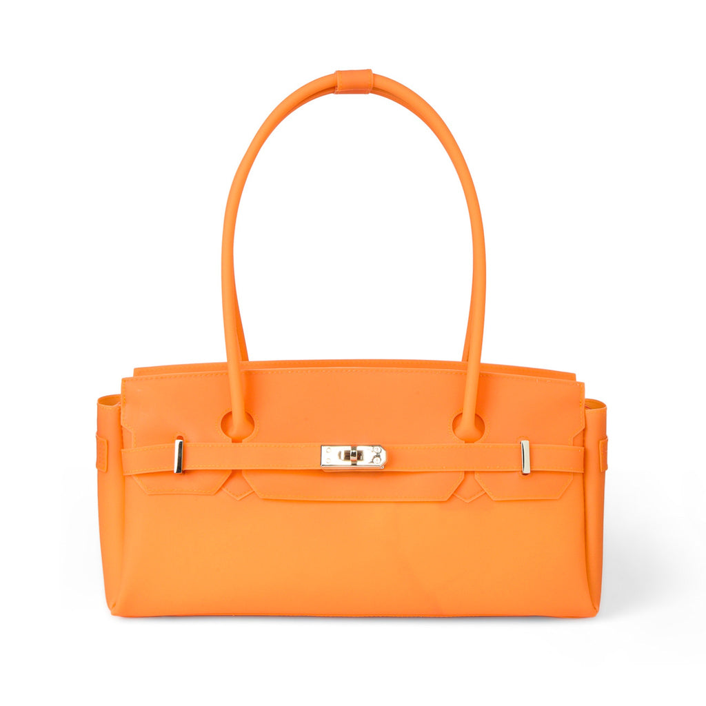 JELLY FIRKIN TWO-WAY BAG IN ORANGE