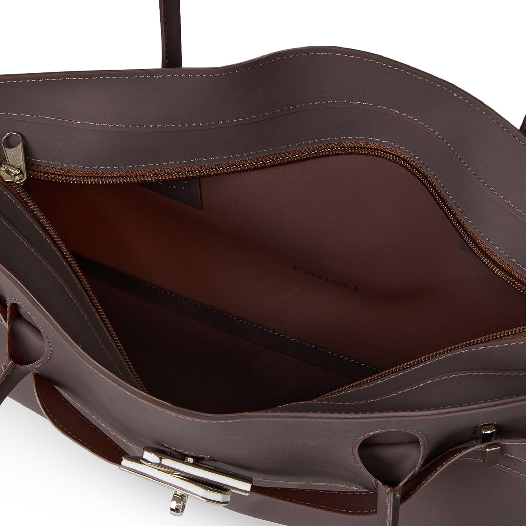 JELLY FIRKIN TWO-WAY BAG IN BROWN