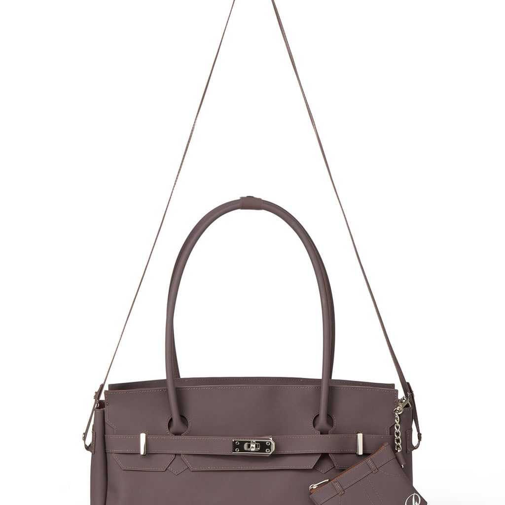 JELLY FIRKIN TWO-WAY BAG IN BROWN