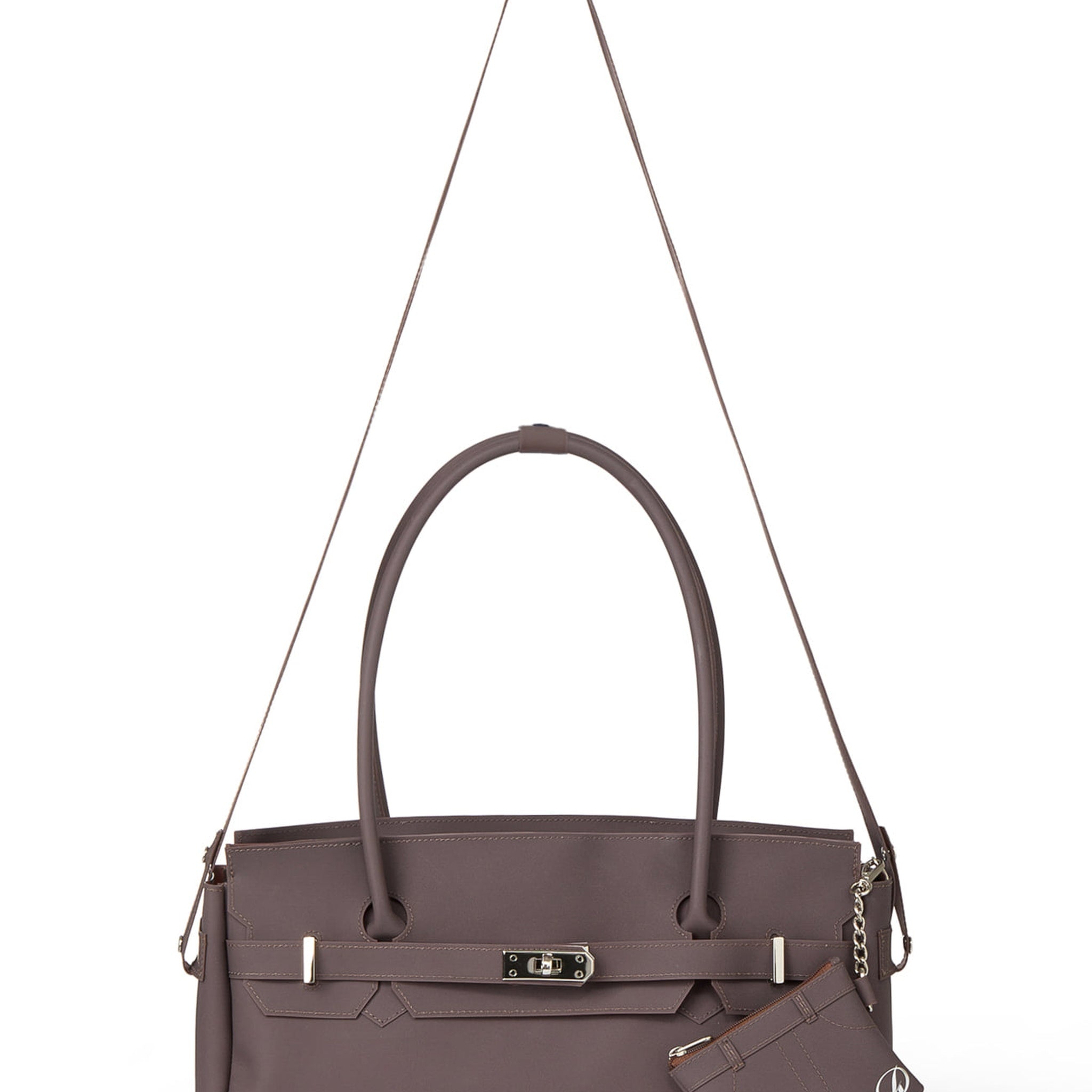 JELLY FIRKIN TWO-WAY BAG IN BROWN
