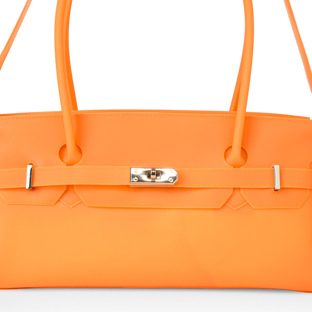 JELLY FIRKIN TWO-WAY BAG IN ORANGE