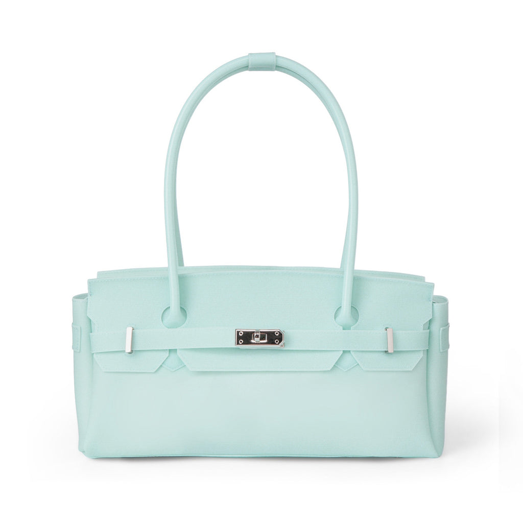 JELLY FIRKIN TWO-WAY BAG IN ICE BLUE
