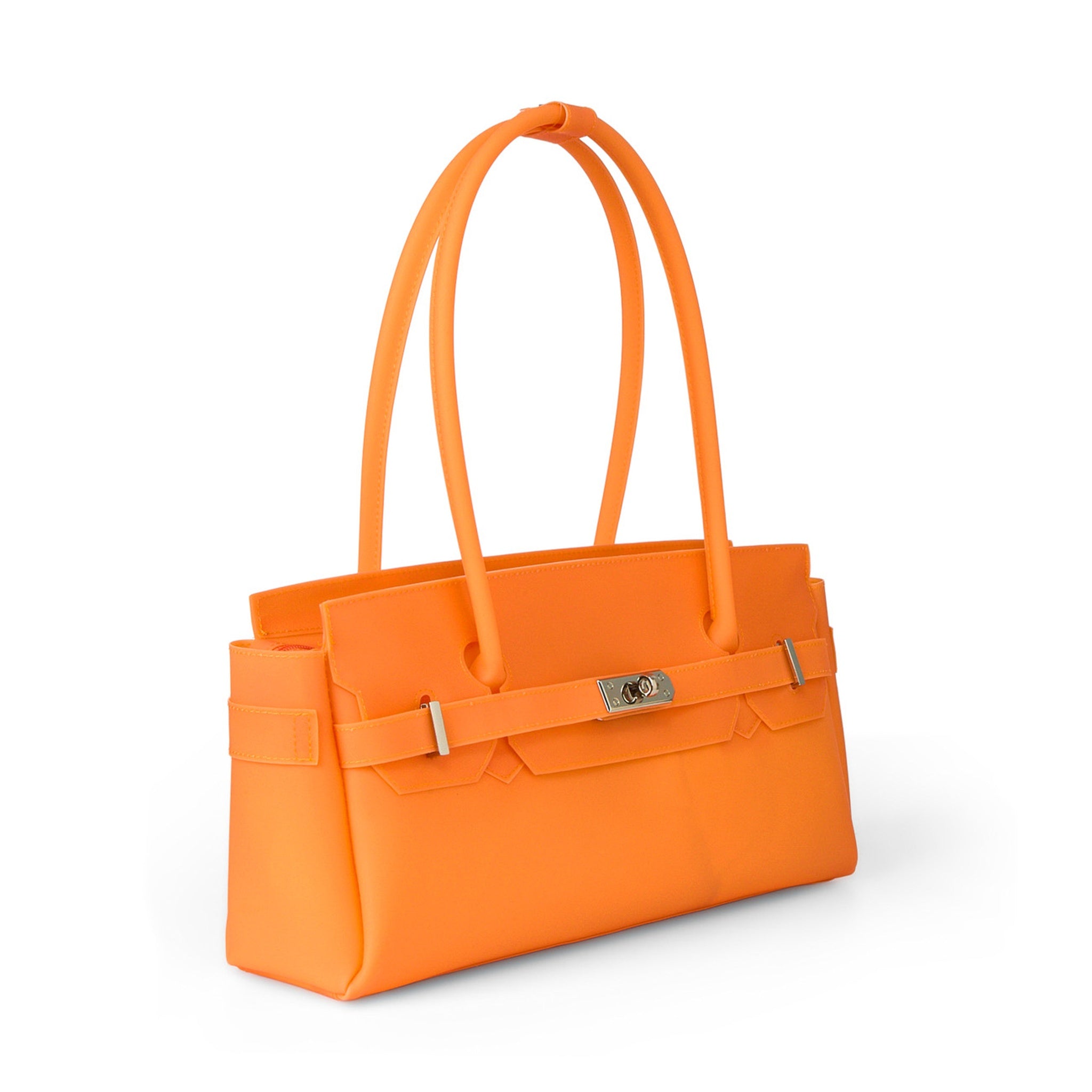 JELLY FIRKIN TWO-WAY BAG IN ORANGE