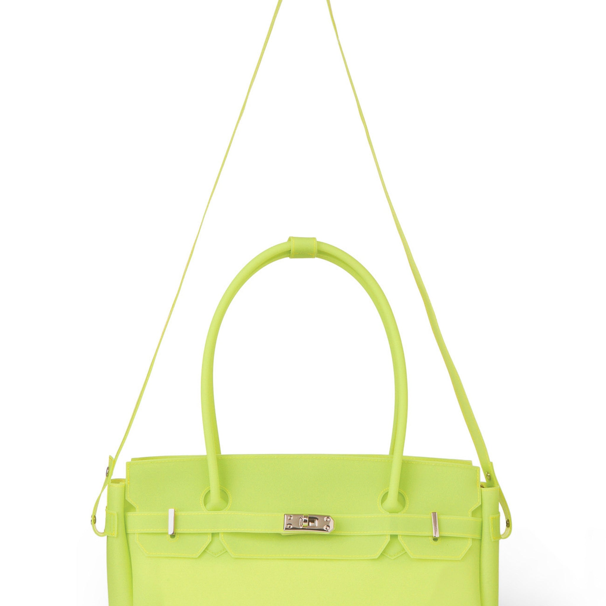 JELLY FIRKIN TWO-WAY BAG IN LIGHT YELLOW