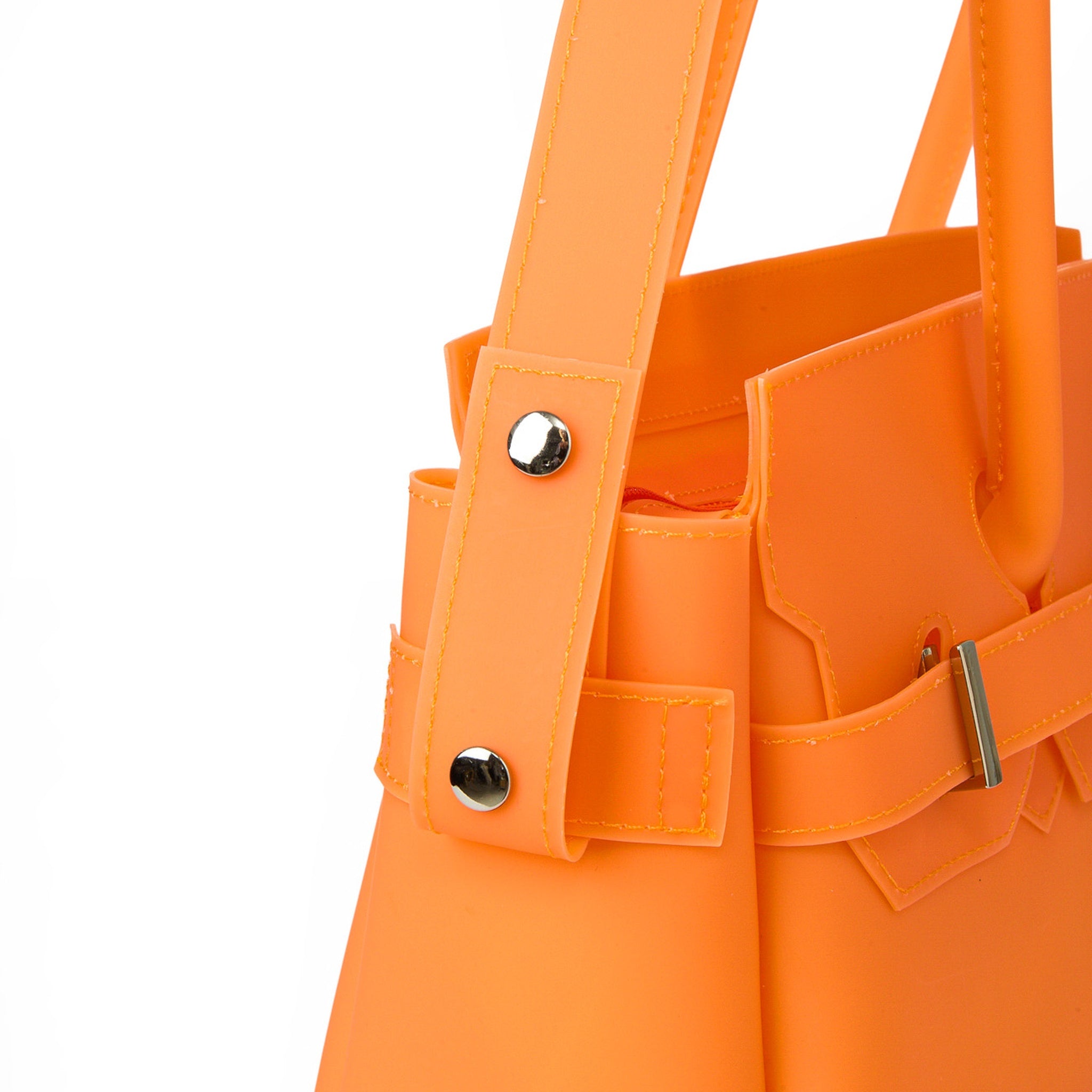 JELLY FIRKIN TWO-WAY BAG IN ORANGE